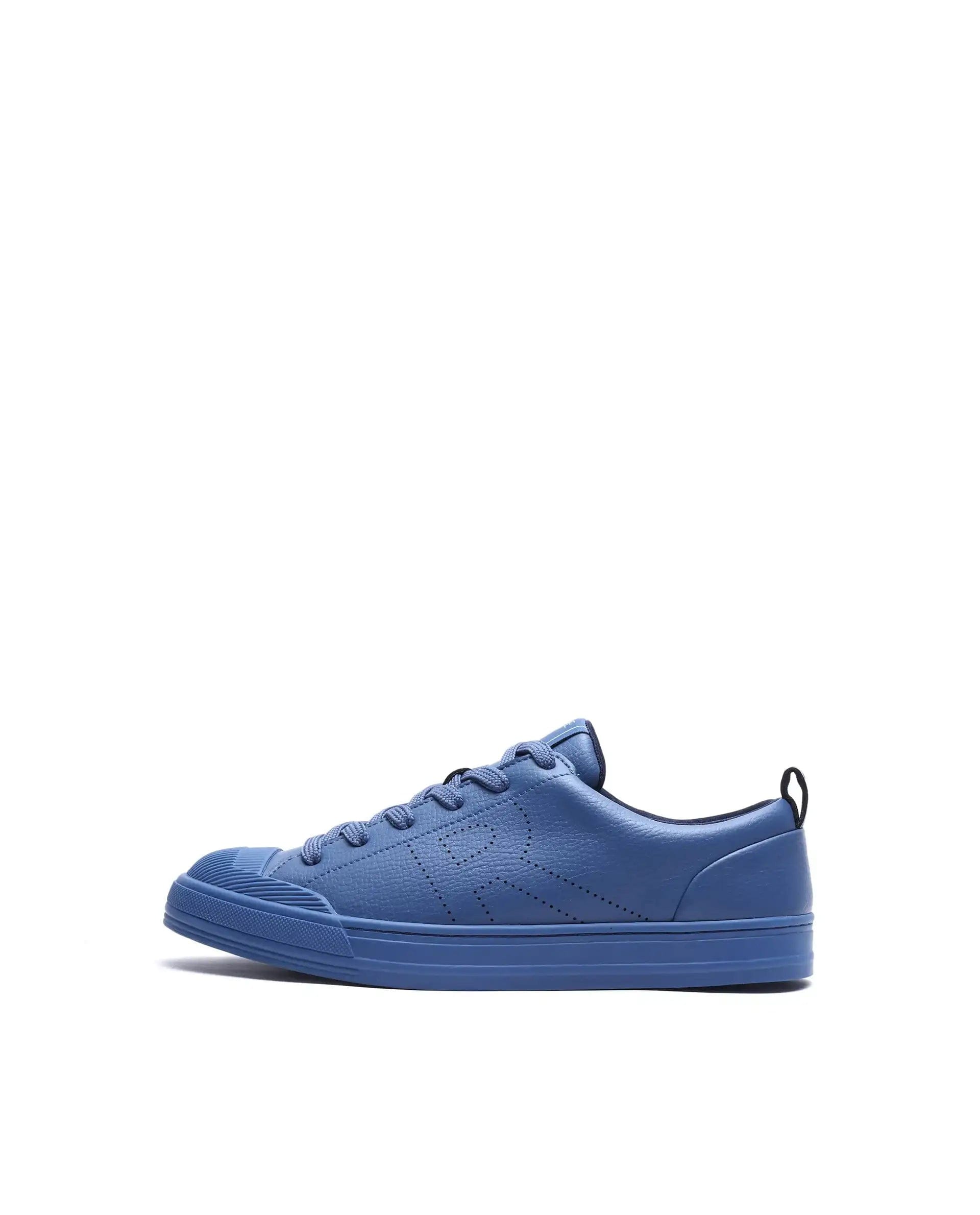 RAREZ Rare Rabbit Men's Sauron 25 Navy Micro Leather Sneaker