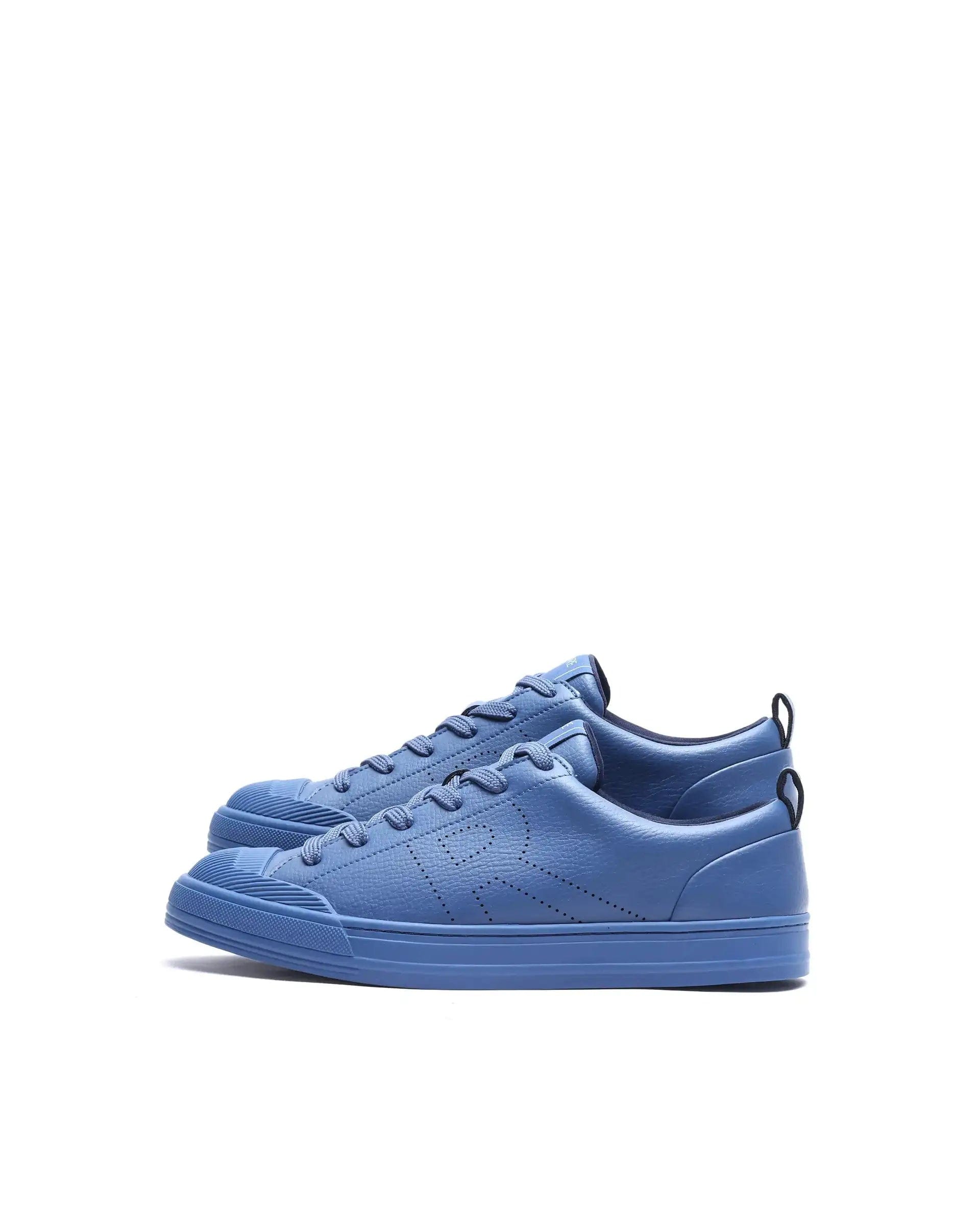 RAREZ Rare Rabbit Men's Sauron 25 Navy Micro Leather Sneaker