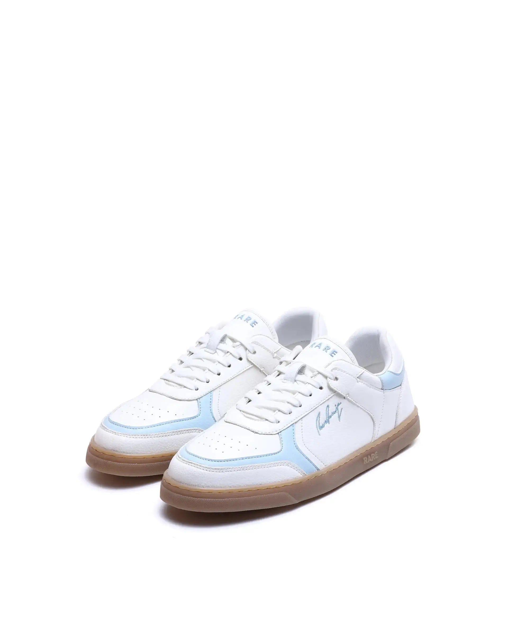 RAREZ Rare Rabbit Men's Inforo Blue Micro Leather Sneaker