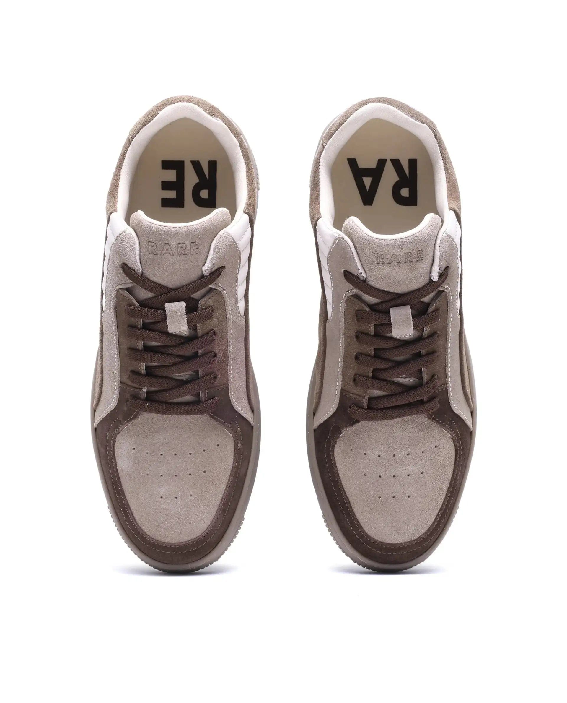 RAREZ Rare Rabbit Men's Zwag Brown Suede Sneaker