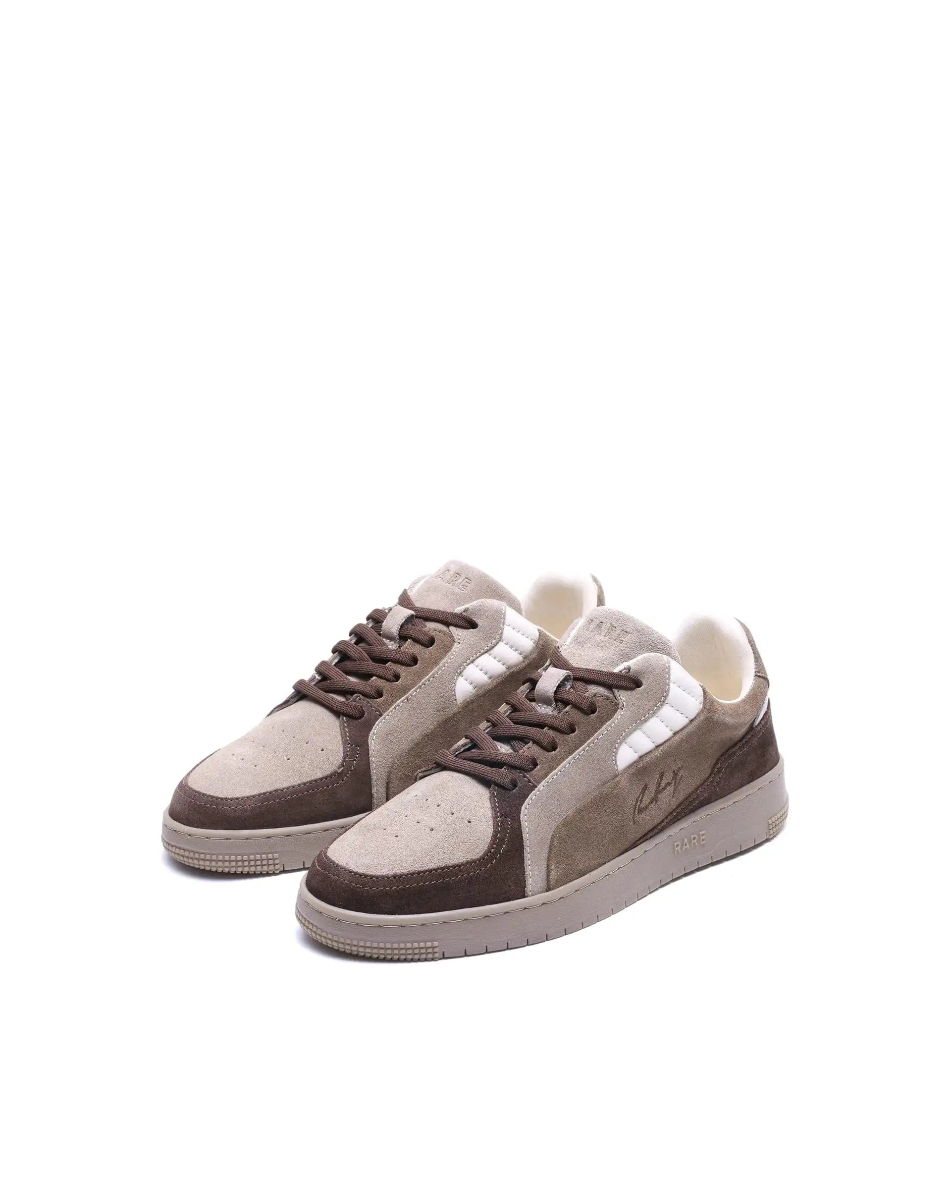 RAREZ Rare Rabbit Men's Zwag Brown Suede Sneaker