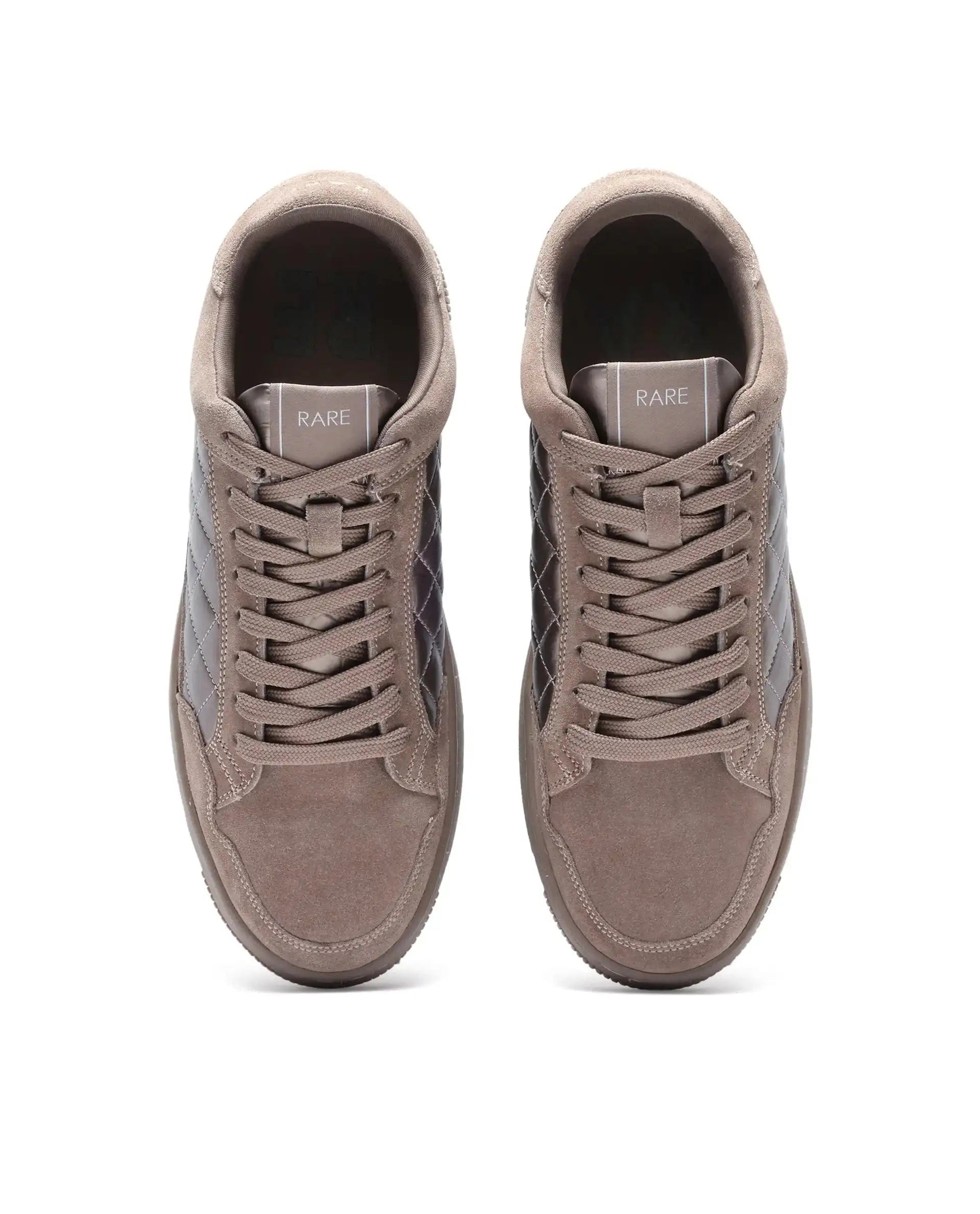 RAREZ Rare Rabbit Men's Omega Brass Suede Lace - Up Closure Sneaker