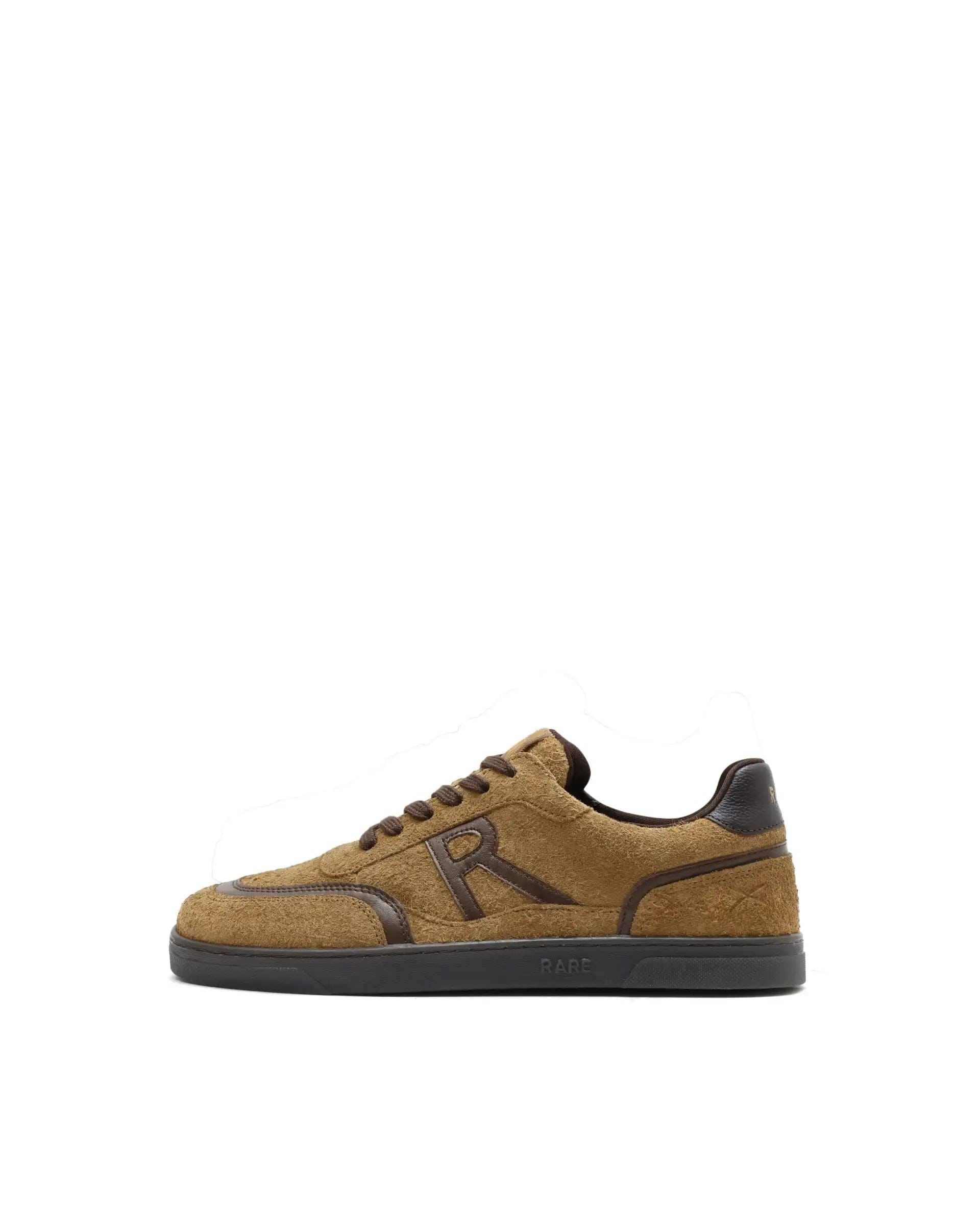 RAREZ Rare Rabbit Men Orla Camel Lace - Up Closure Suede Sneaker