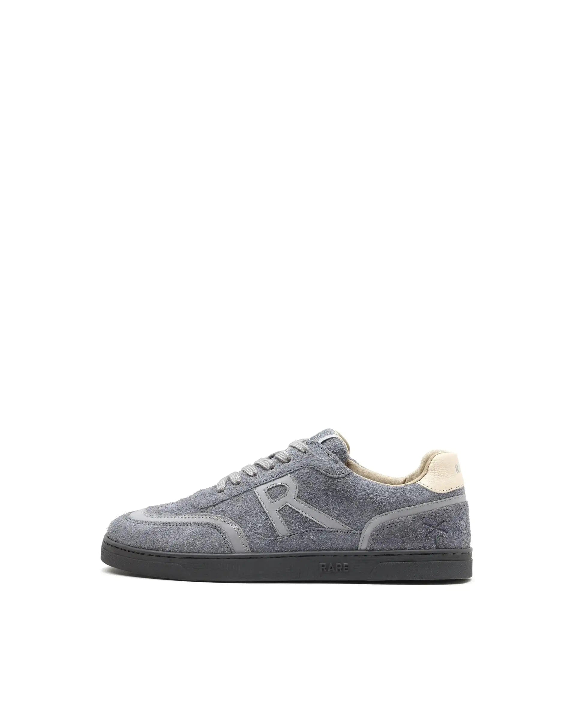 RAREZ Rare Rabbit Men Orla Grey Lace - Up Closure Suede Sneaker