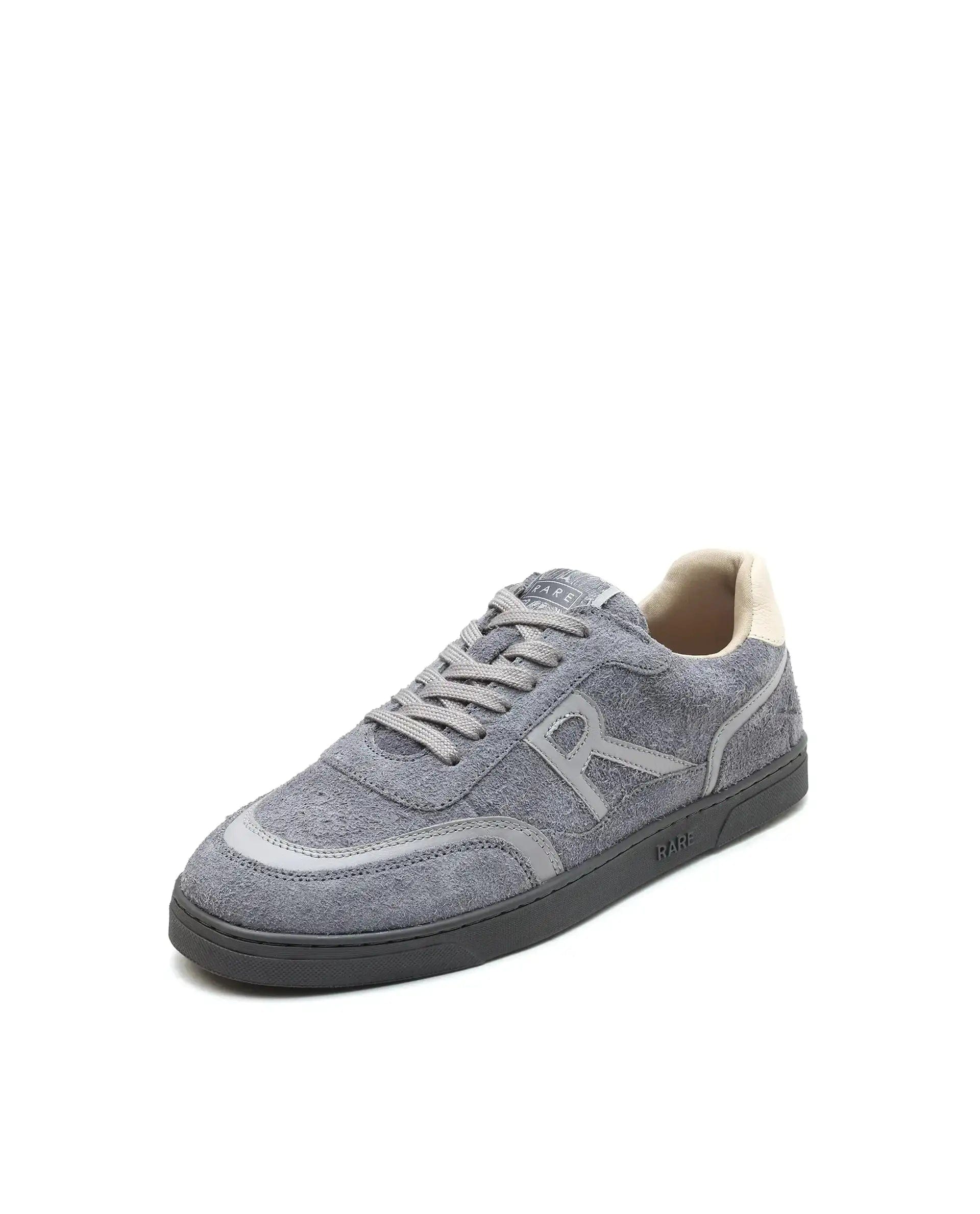 RAREZ Rare Rabbit Men Orla Grey Lace - Up Closure Suede Sneaker