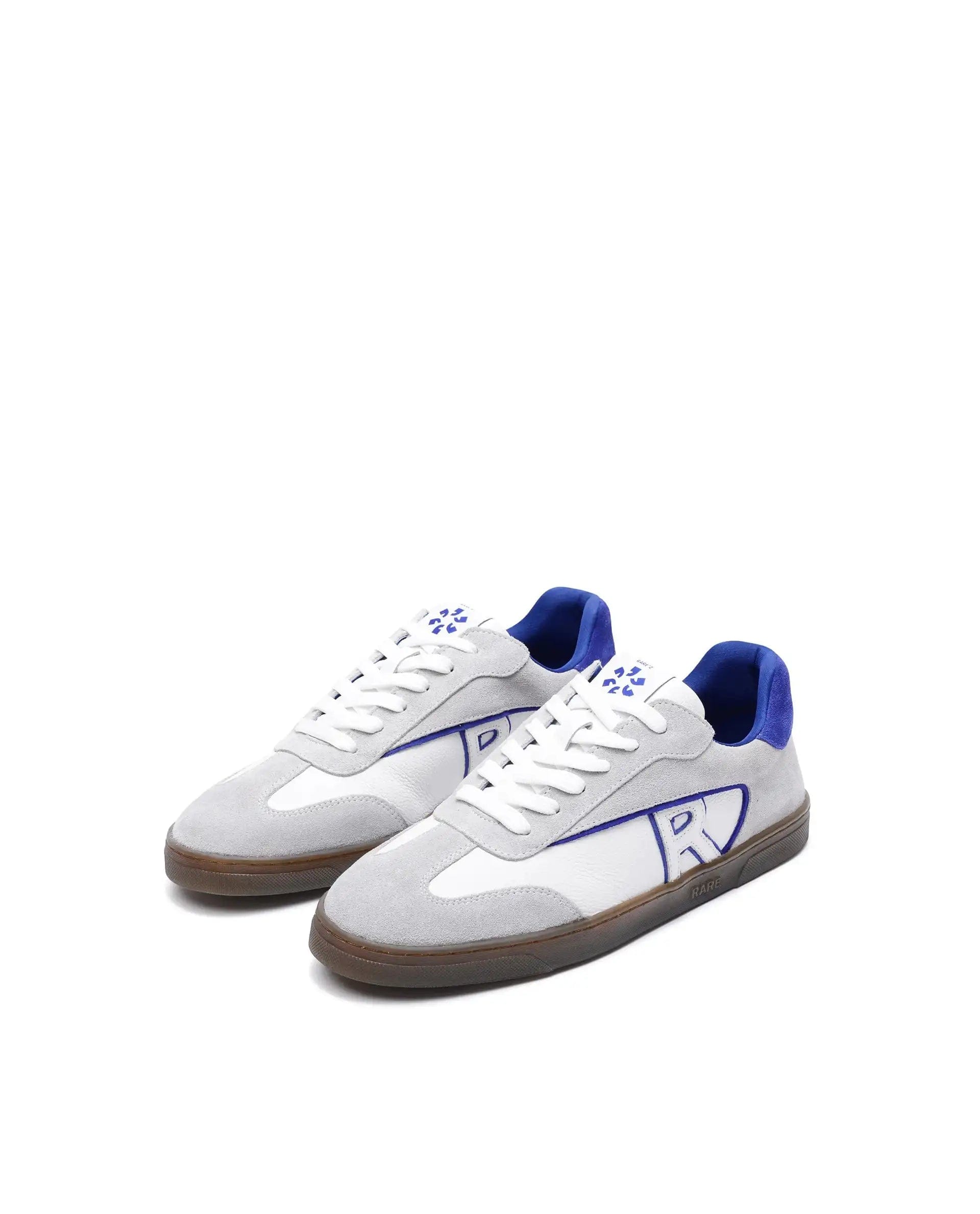 RAREZ Rare Rabbit Men's Zoop White Leather Lace - Up Closure Sneaker