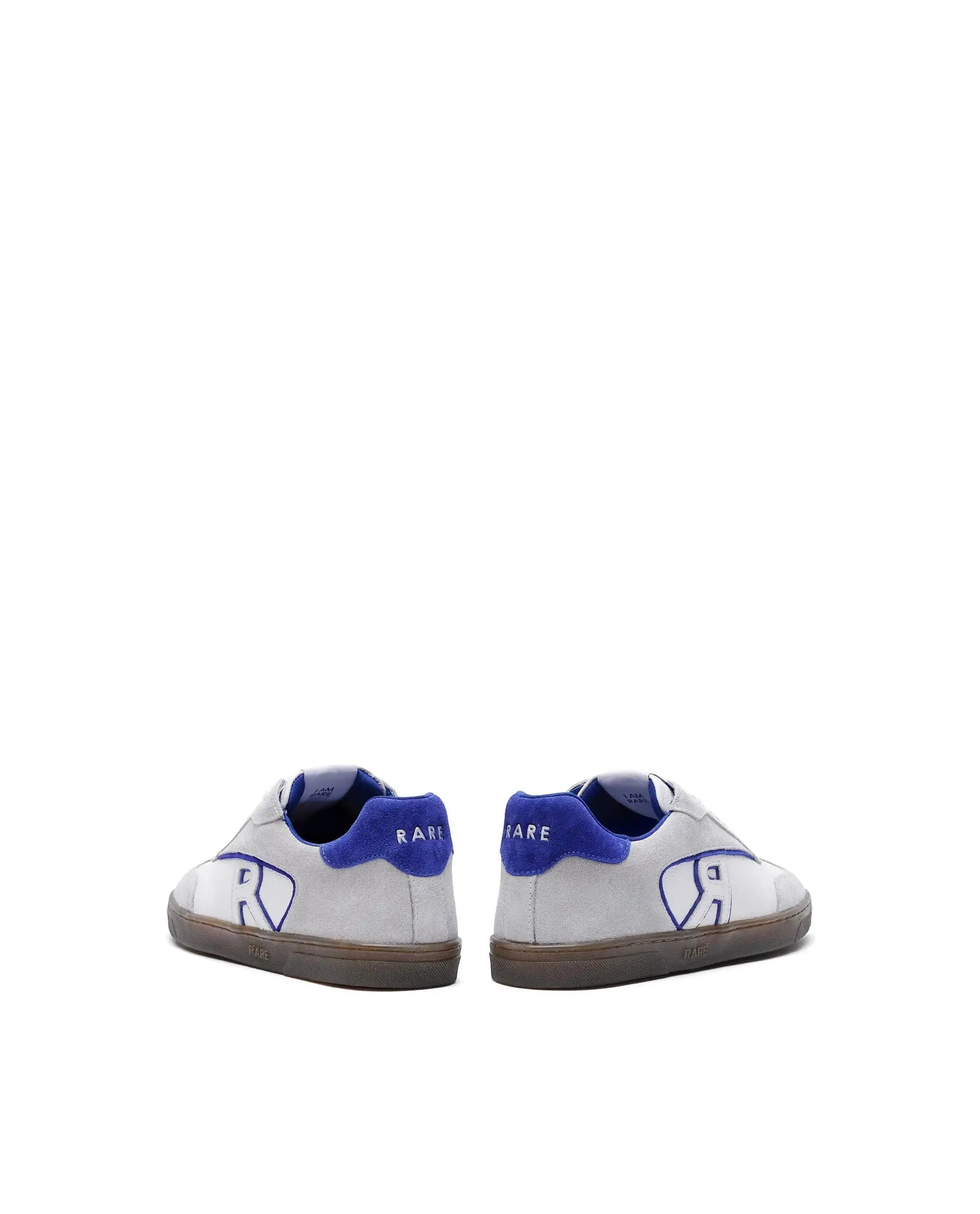 RAREZ Rare Rabbit Men's Zoop White Leather Lace - Up Closure Sneaker