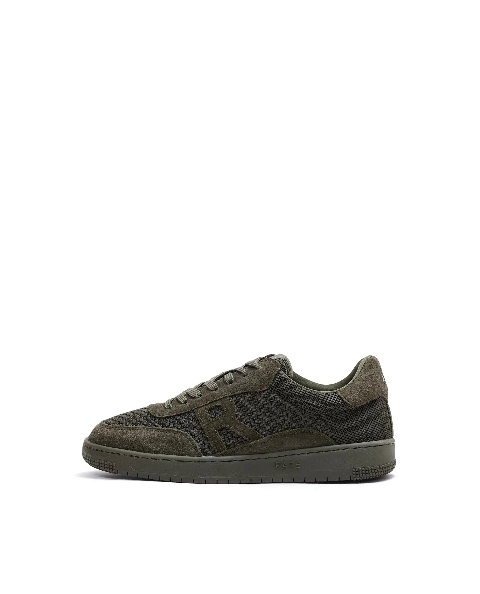 RAREZ Rare Rabbit Men's Flint Olive Lace - Up Closure Sneaker