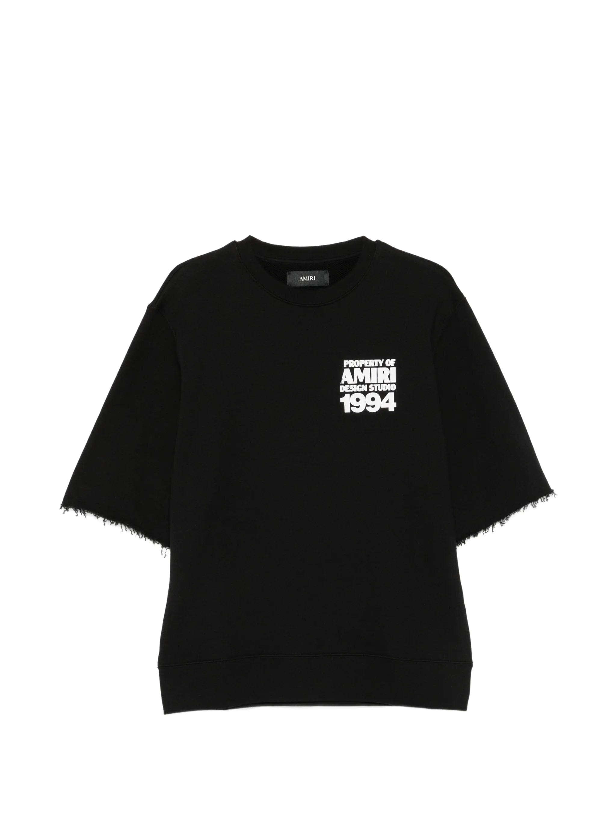 AMIRI logo - print raw - edge T - shirt