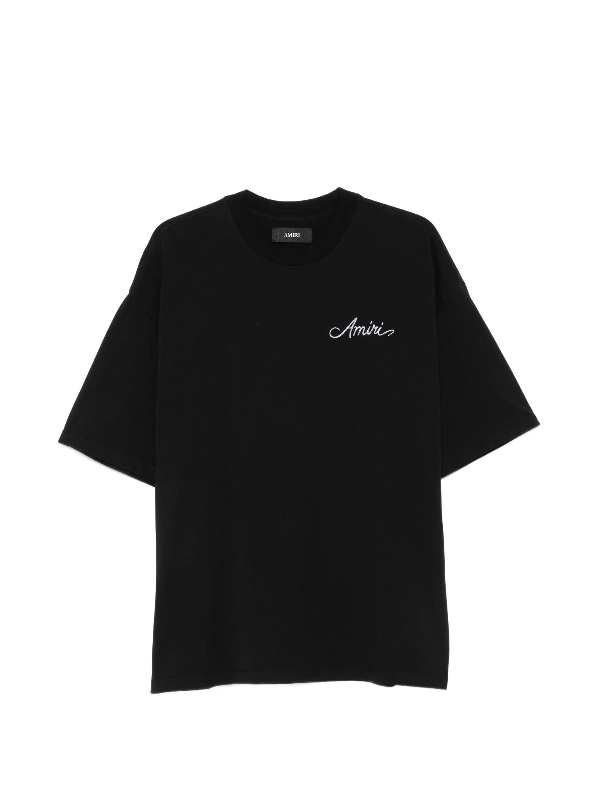 AMIRI logo - embroidered T - shirt