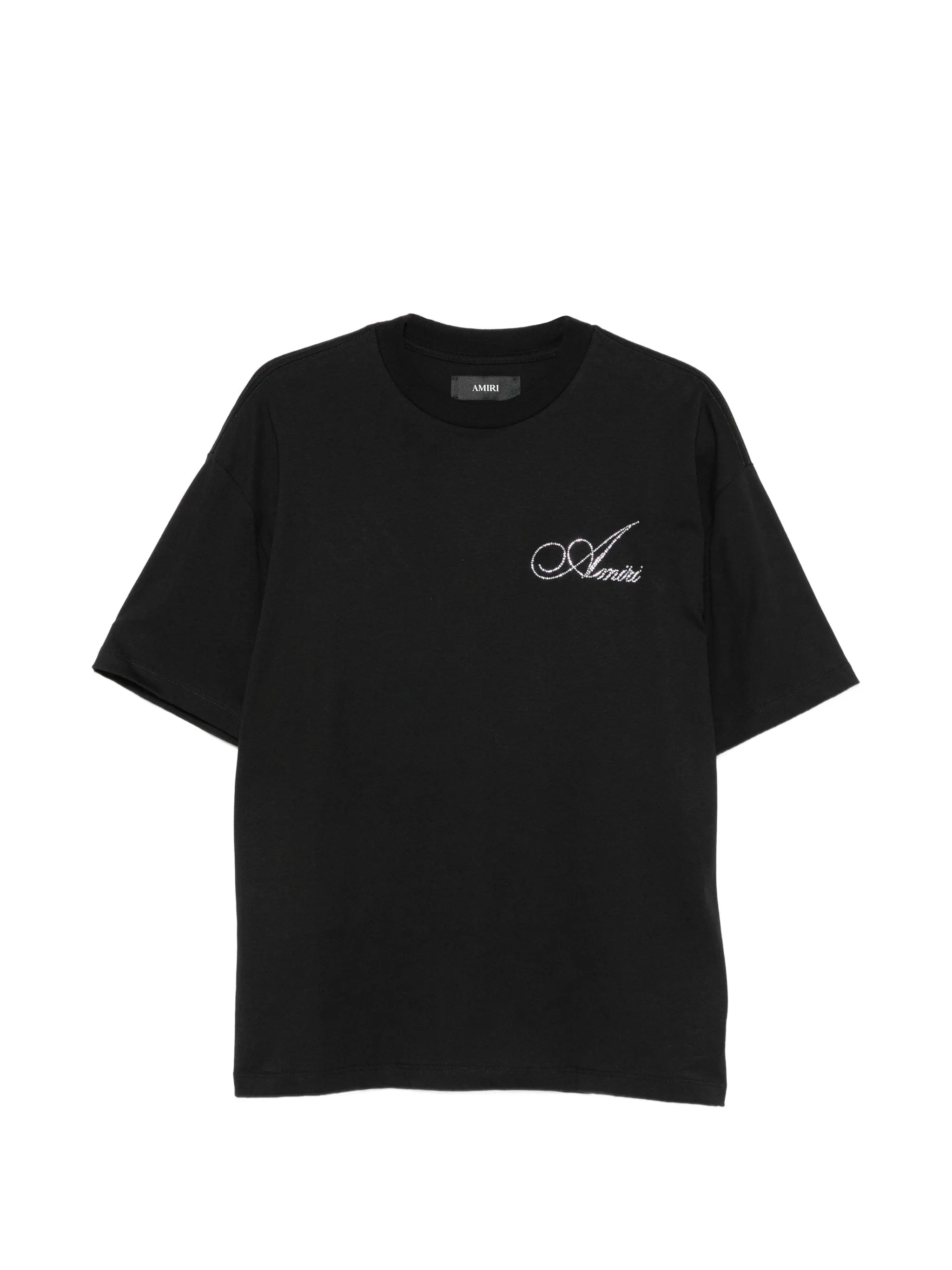 AMIRI crystal - embellished logo T - shirt