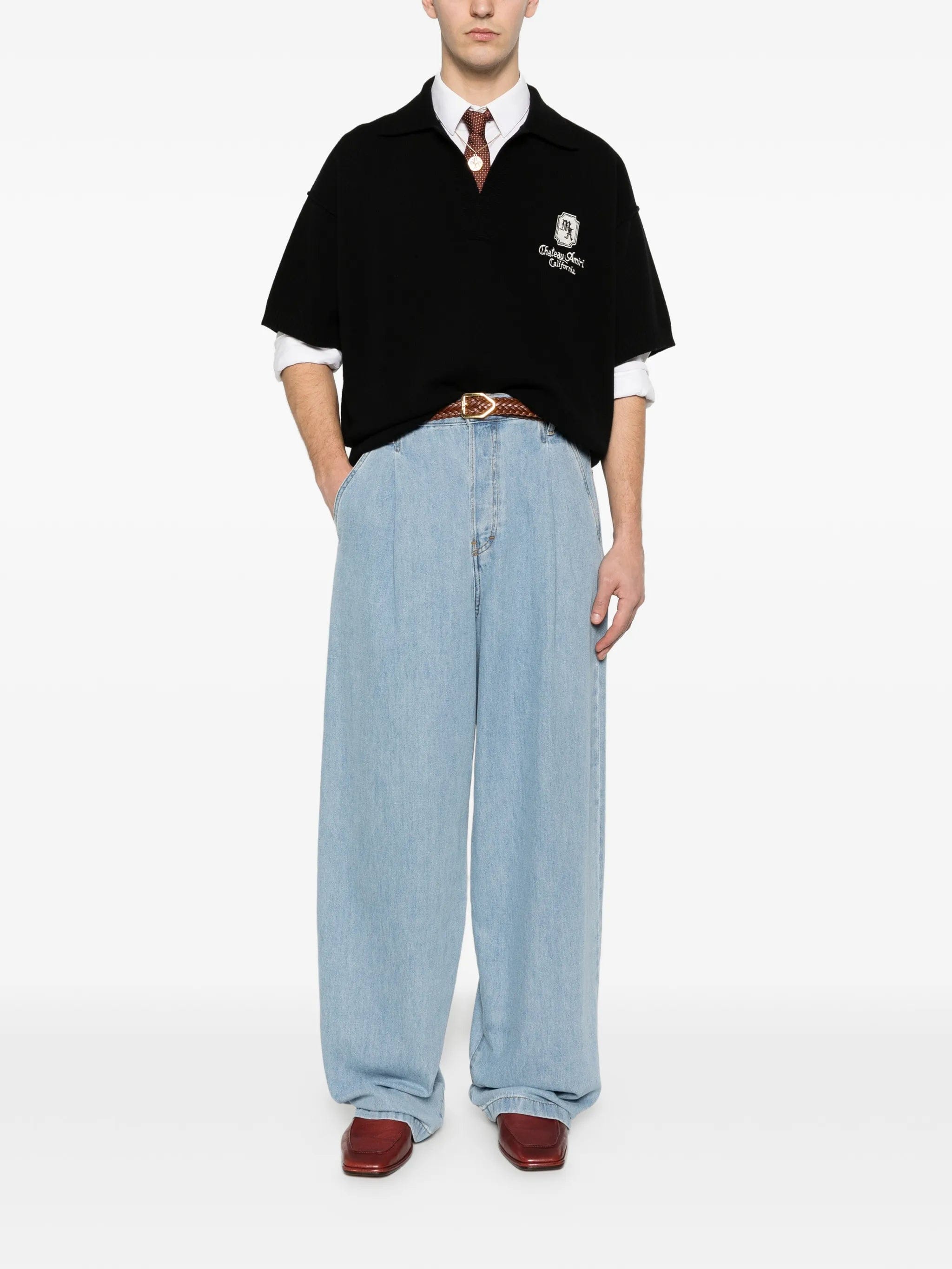 AMIRI Ma Chateau polo shirt
