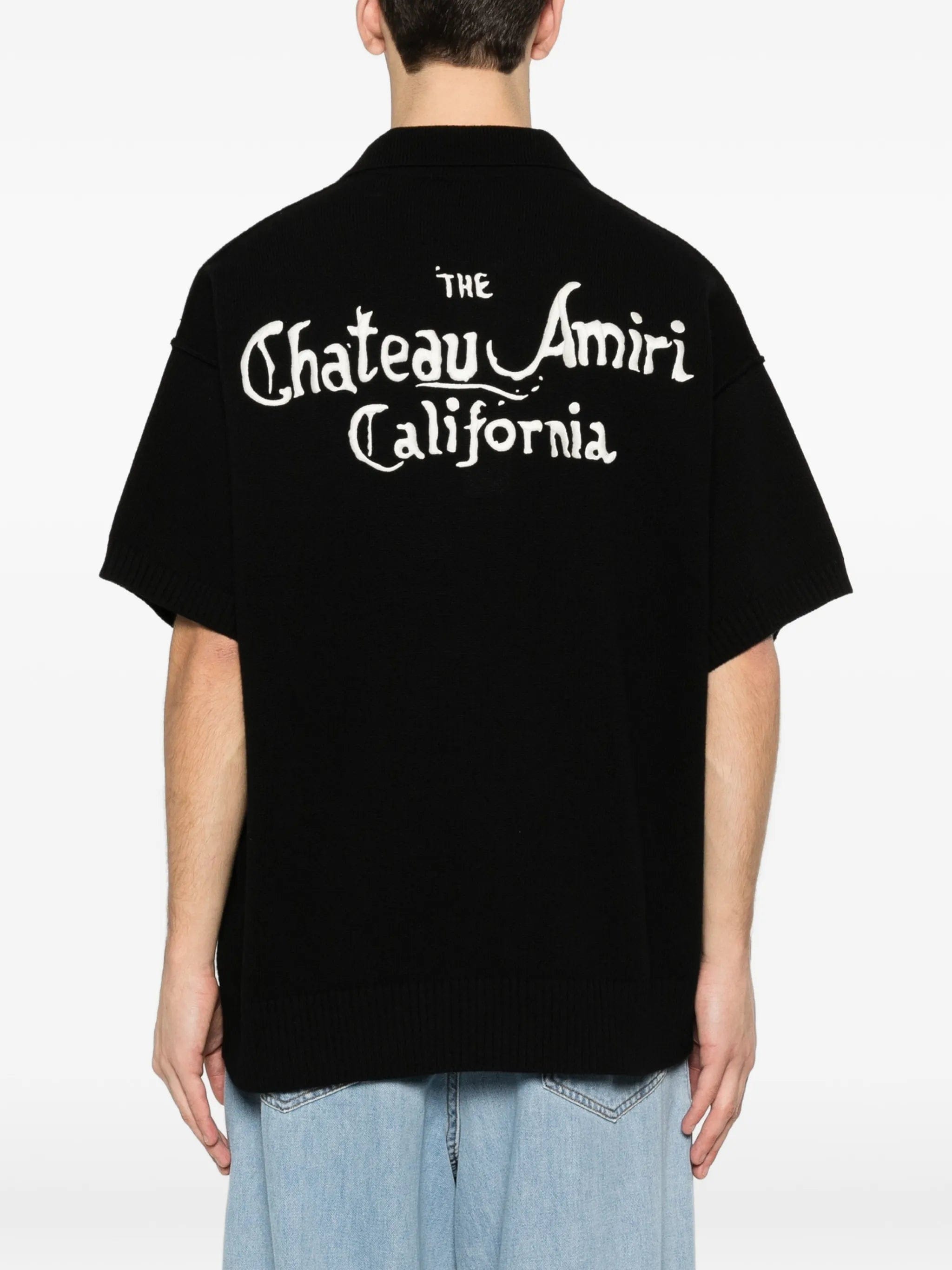 AMIRI Ma Chateau polo shirt