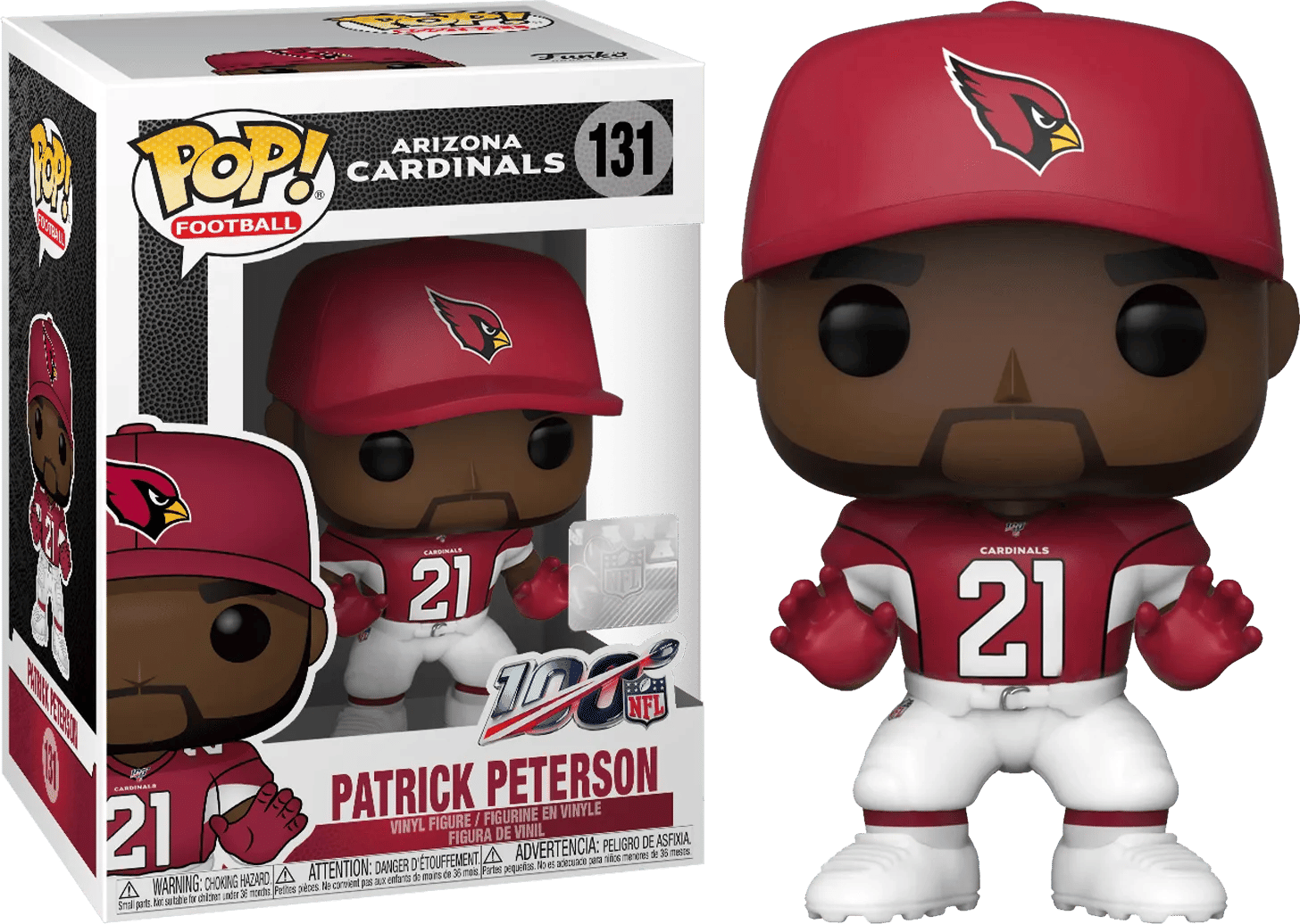 Funko NFL: Cardinals - Patrick Peterson Pop! Vinyl