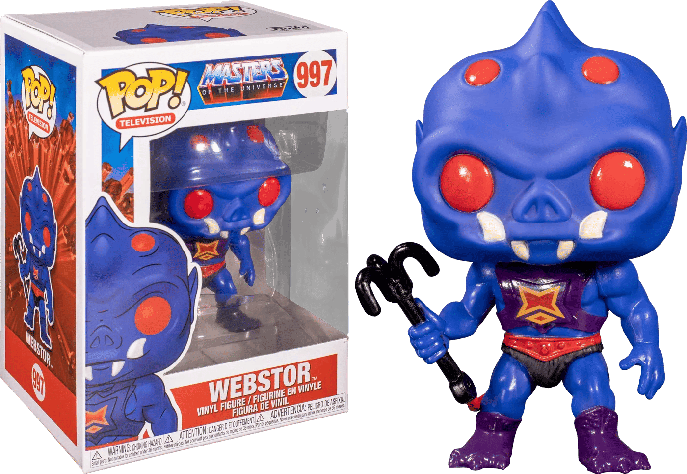 Funko Masters of the Universe - Webstor Pop! Vinyl