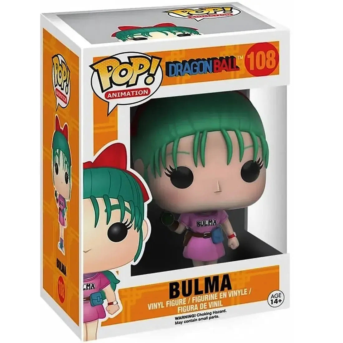 Funko Original Dragon Ball - Bulma Figure (3.75") - Funko - Pop! Animation Series (108)