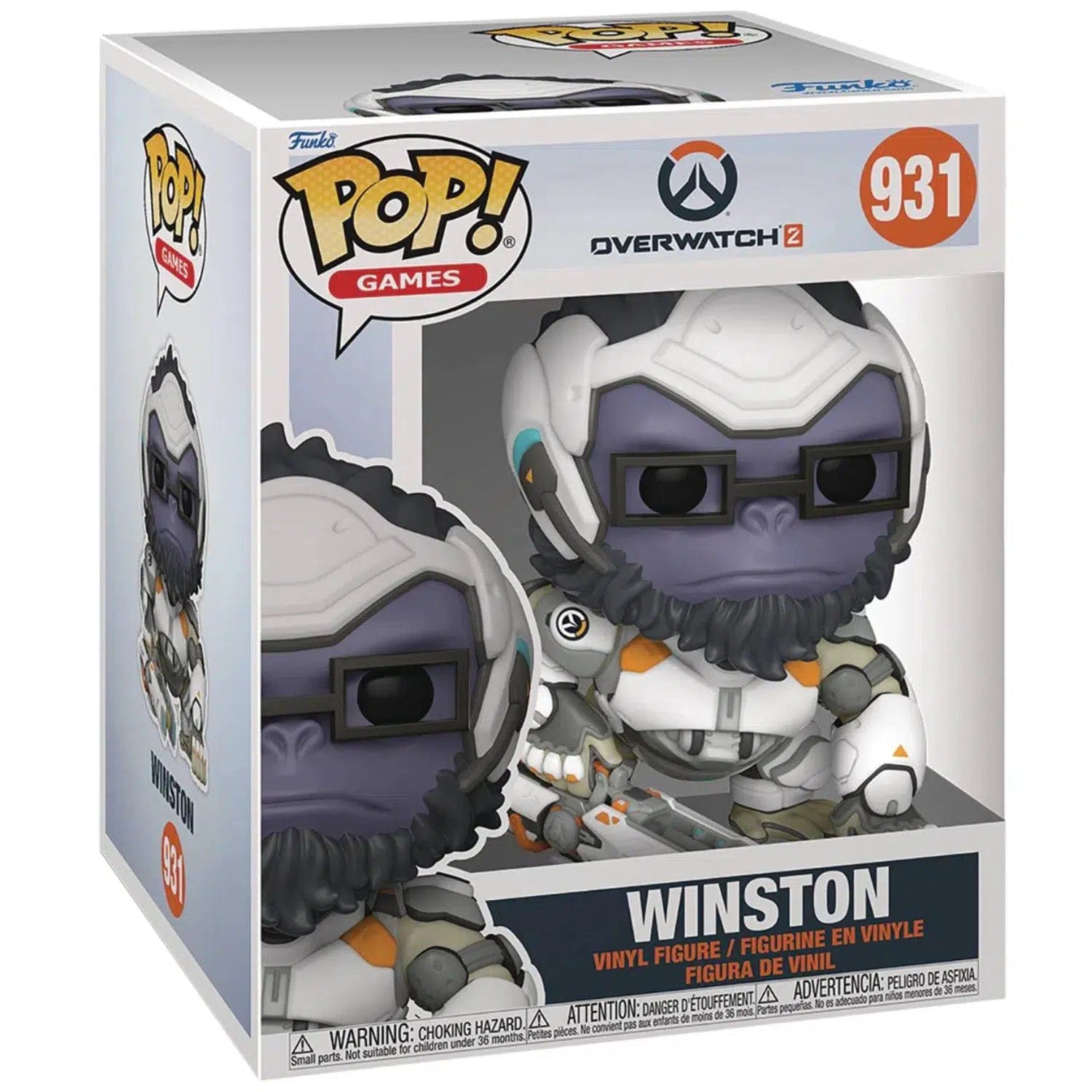 Funko Overwatch 2 - Jumbo Winston Figure (7") - Funko - POP! Games Series (931)