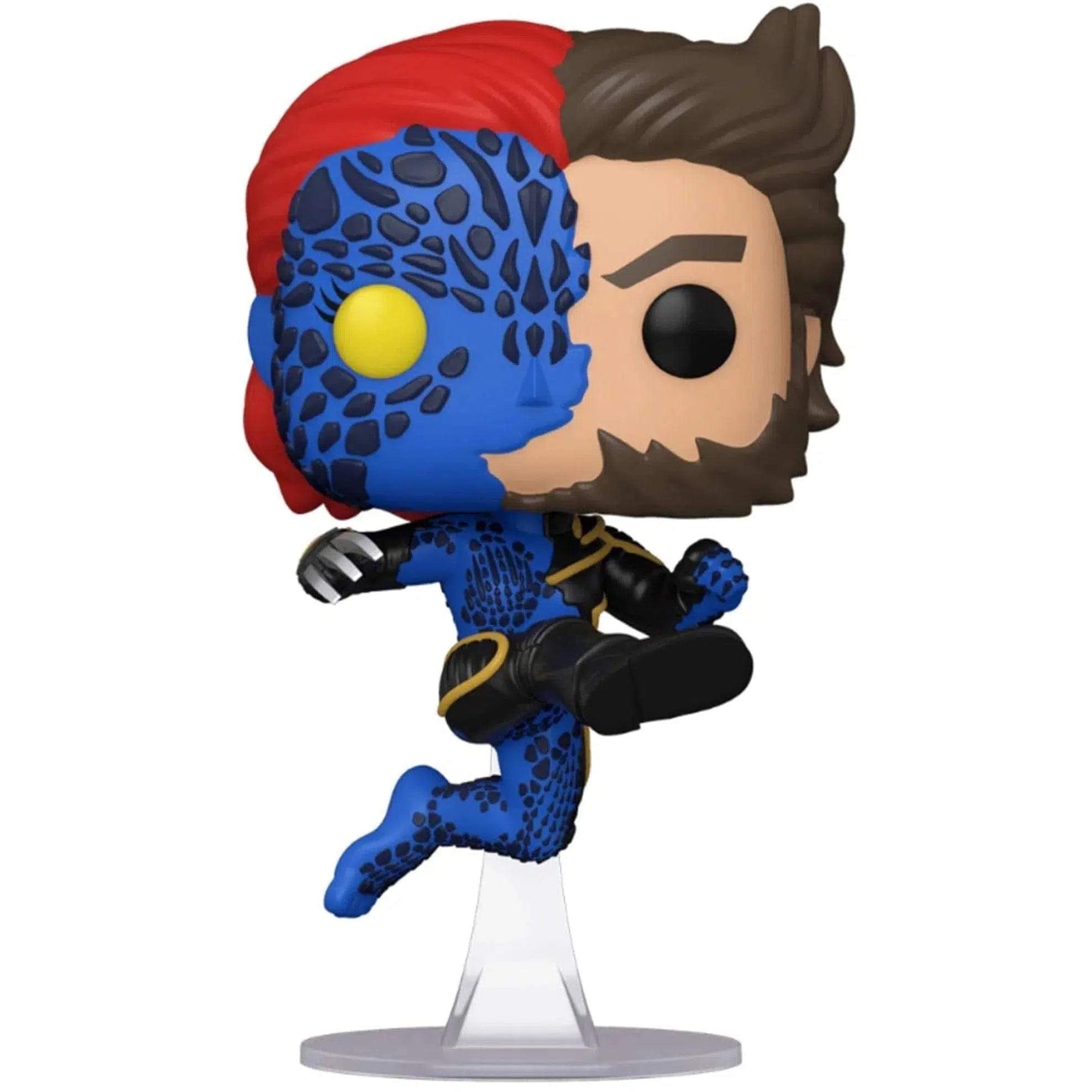 Funko Marvel: X - Men - Mystique Bobble - Head Figure (#217) - Funko - Pop! Series, Exclusive Marvel Collector Corps