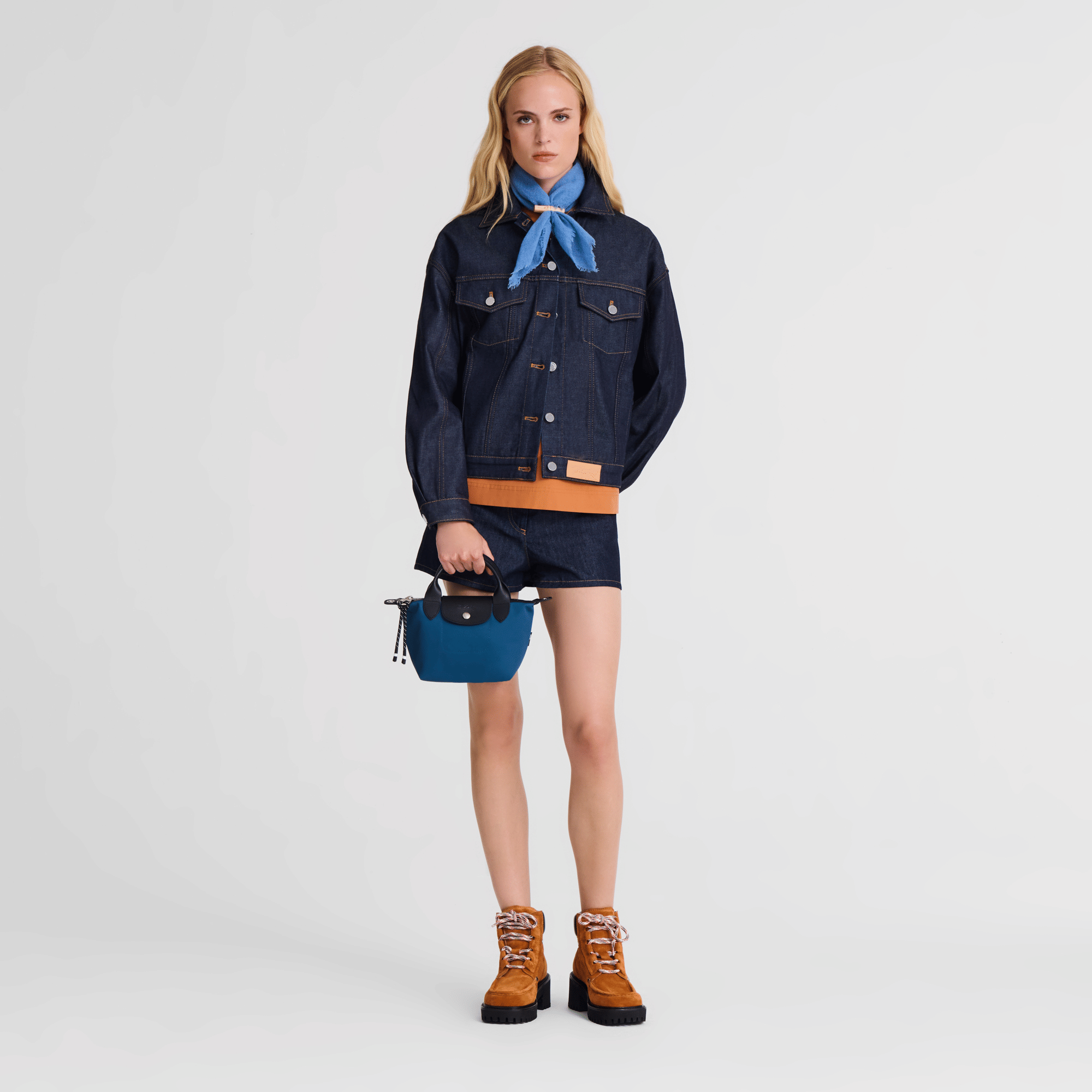 Long Champ Longchamp Le Pliage Energy XS Handbag Ink blue
