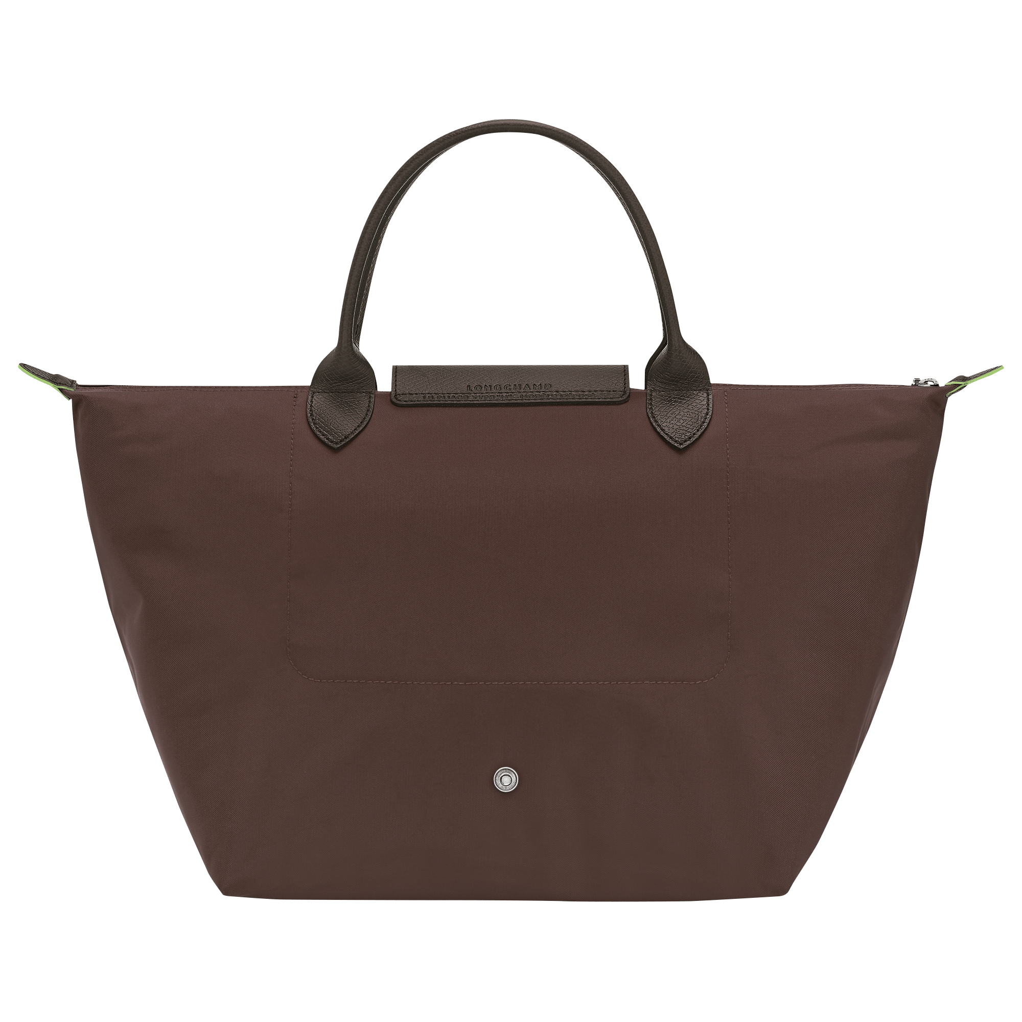 Long Champ Longchamp Le Pliage Green M Handbag Mocha