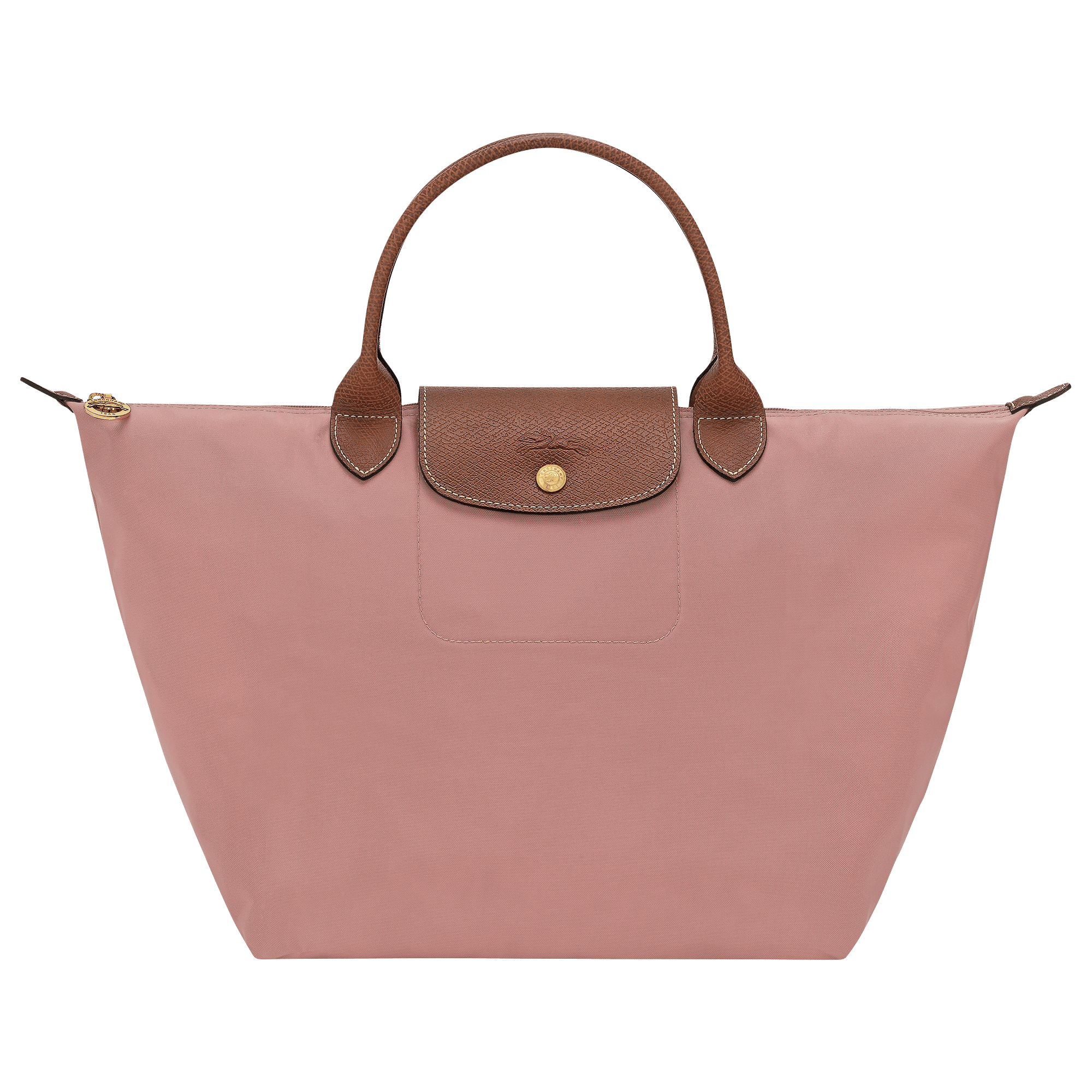 Long Champ Longchamp Le Pliage Original M Handbag Pink Tea
