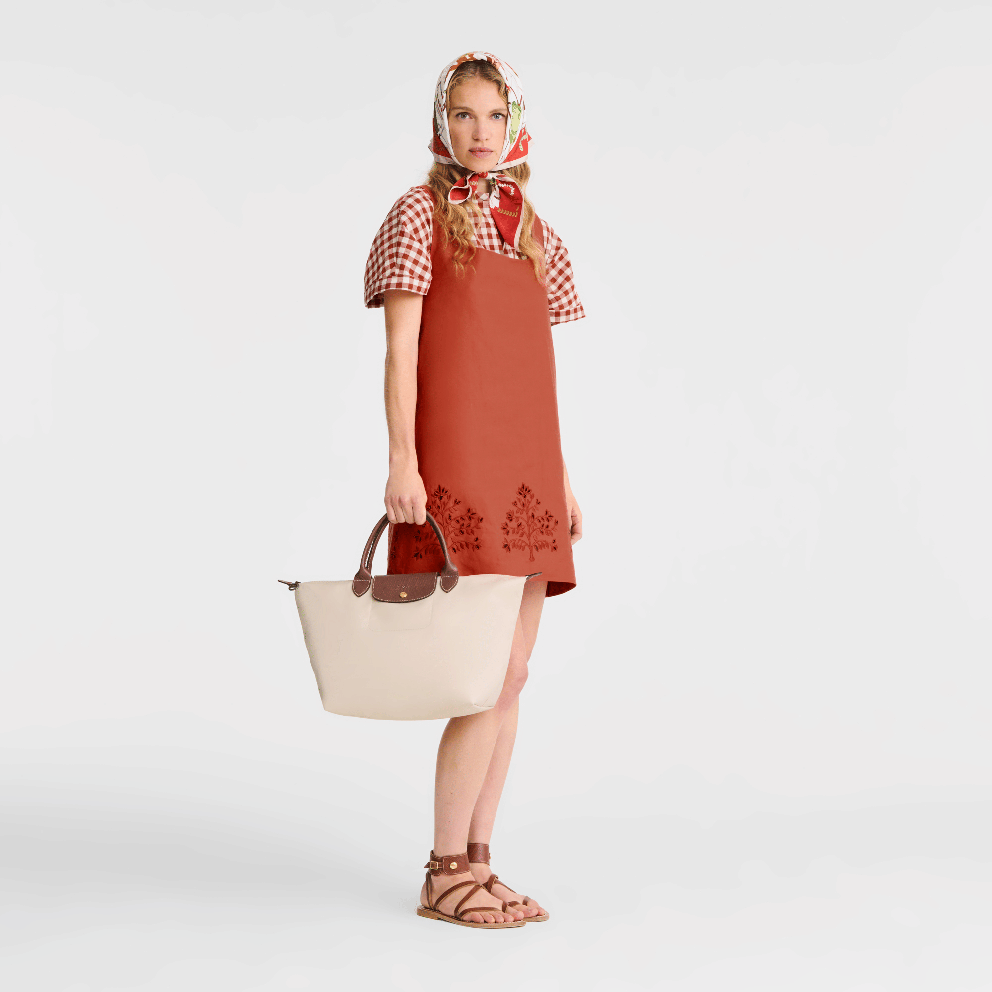 Long Champ Longchamp Le Pliage Original M Handbag Paper