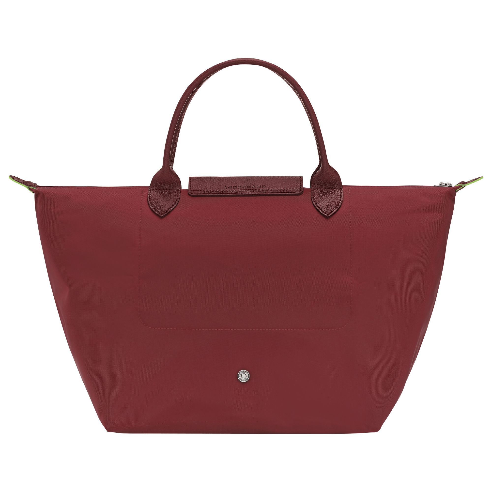Long Champ Longchamp Le Pliage Green M Handbag Pomegranate