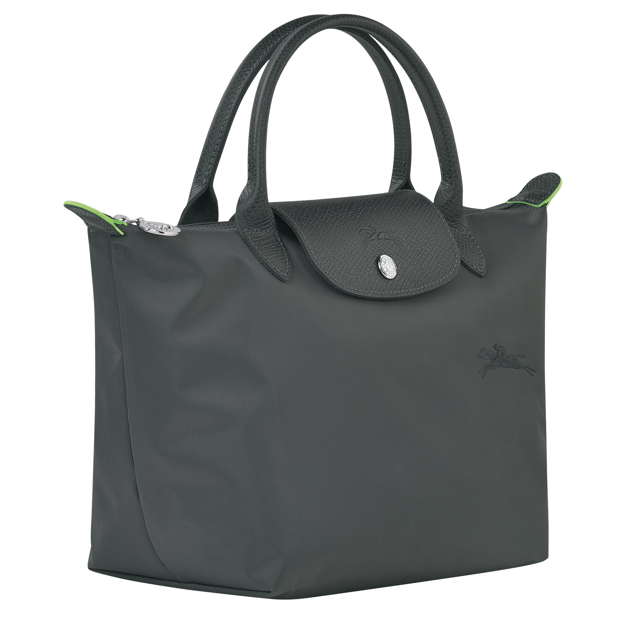 Long Champ Longchamp Le Pliage Green S Handbag Graphite