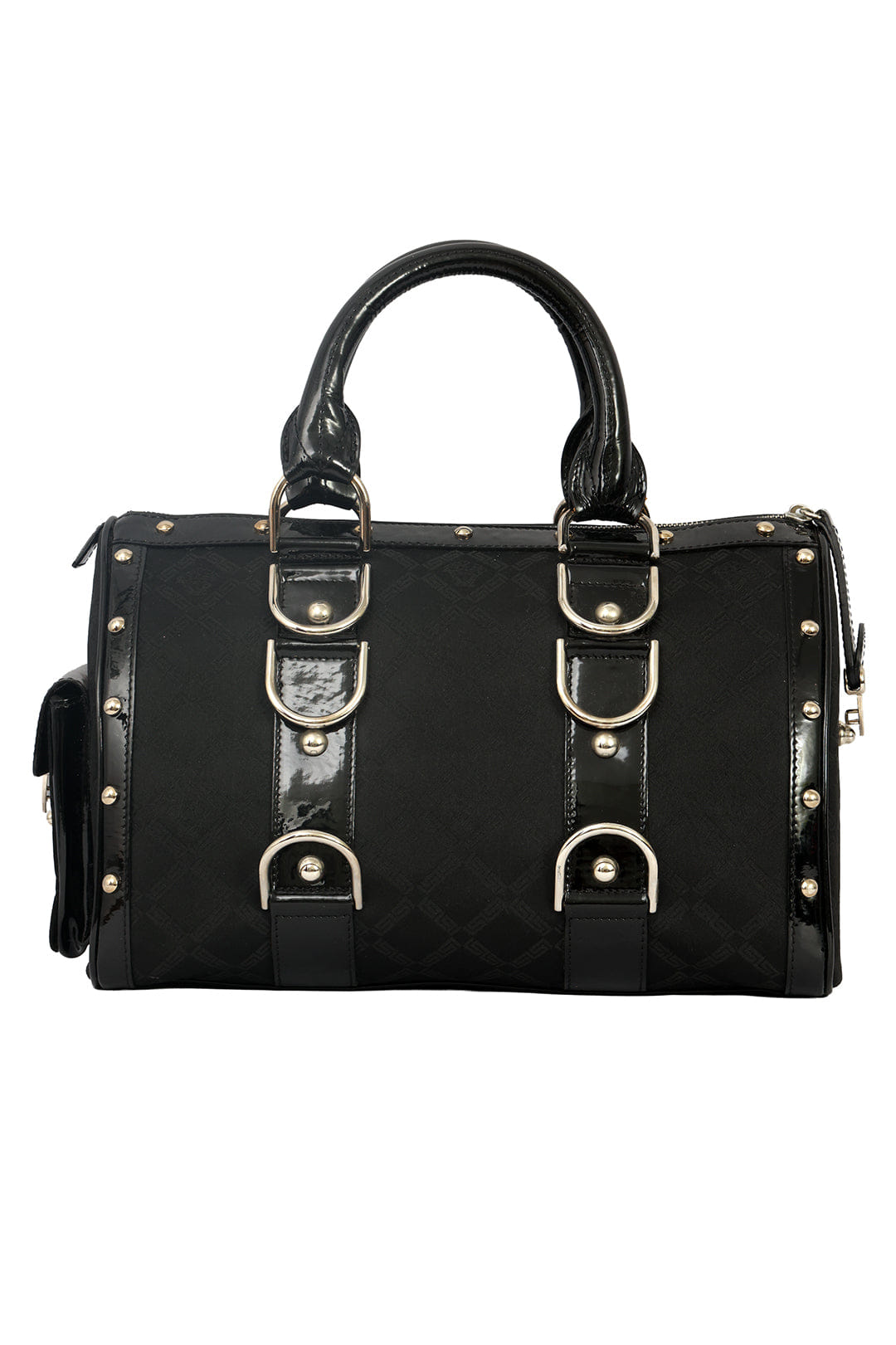 GIANNI VERSACE SNAP OUT OF IT MEDUSA HANDBAG