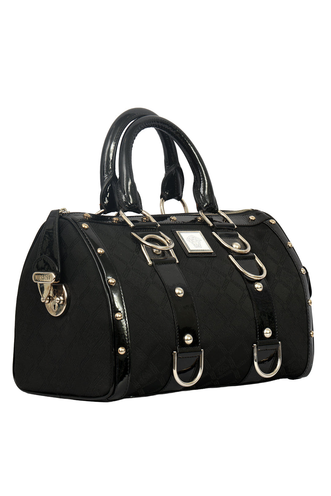 GIANNI VERSACE SNAP OUT OF IT MEDUSA HANDBAG