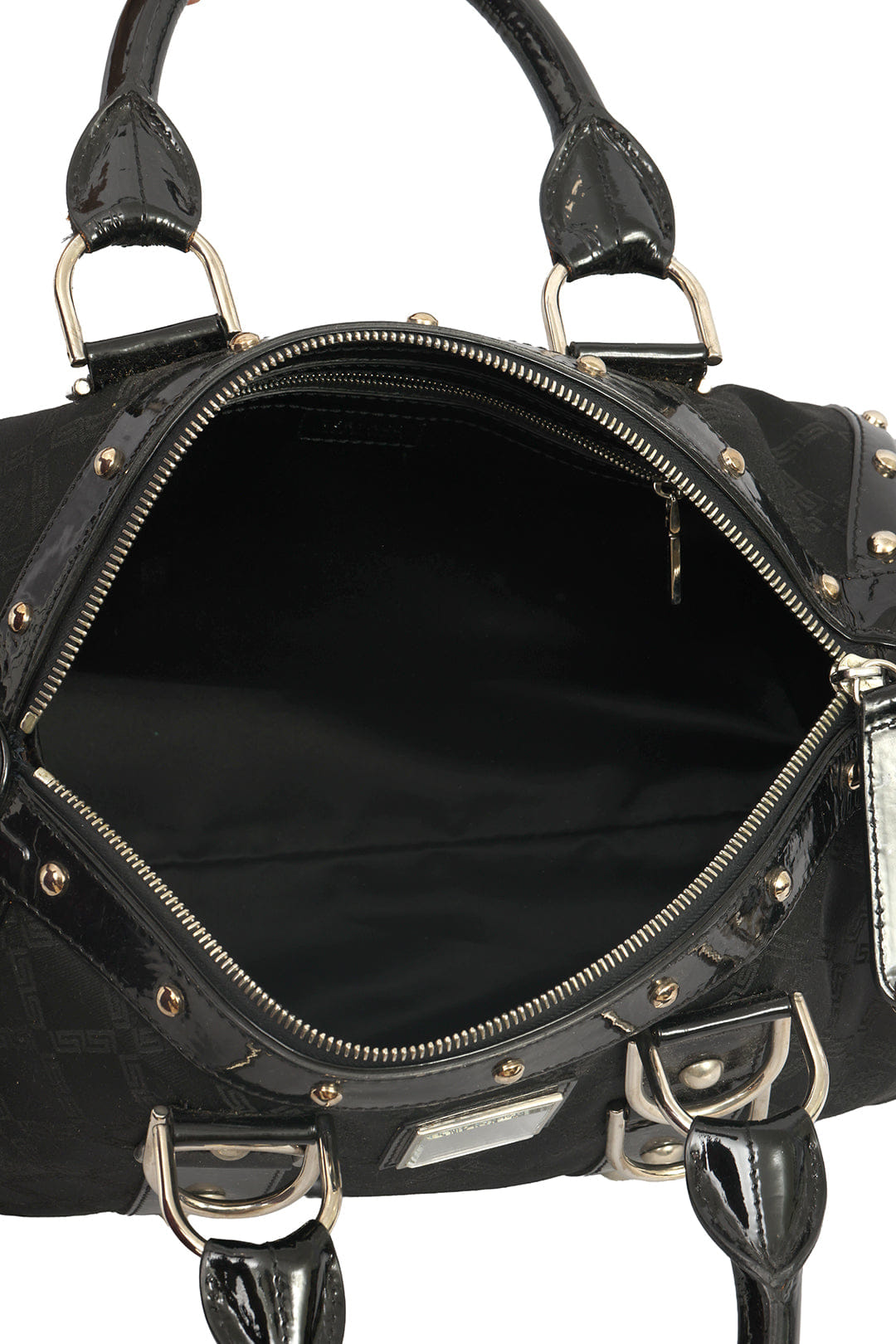 GIANNI VERSACE SNAP OUT OF IT MEDUSA HANDBAG