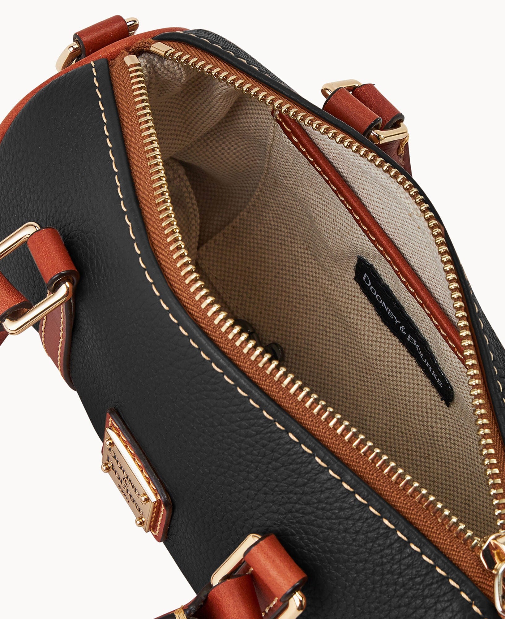 Dooney & Bourke Pebble Grain Crossbody Barrel Satchel 20