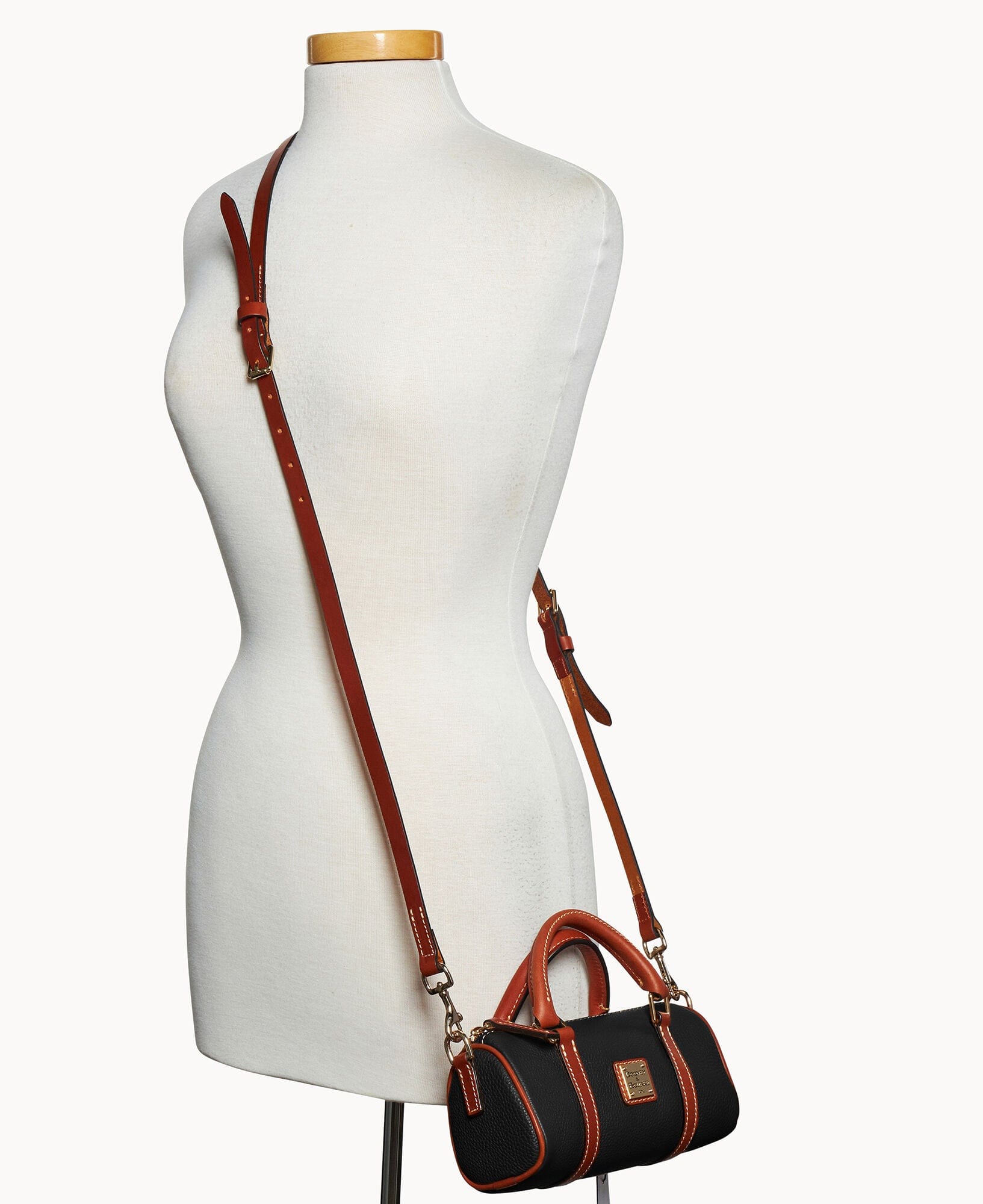 Dooney & Bourke Pebble Grain Crossbody Barrel Satchel 20