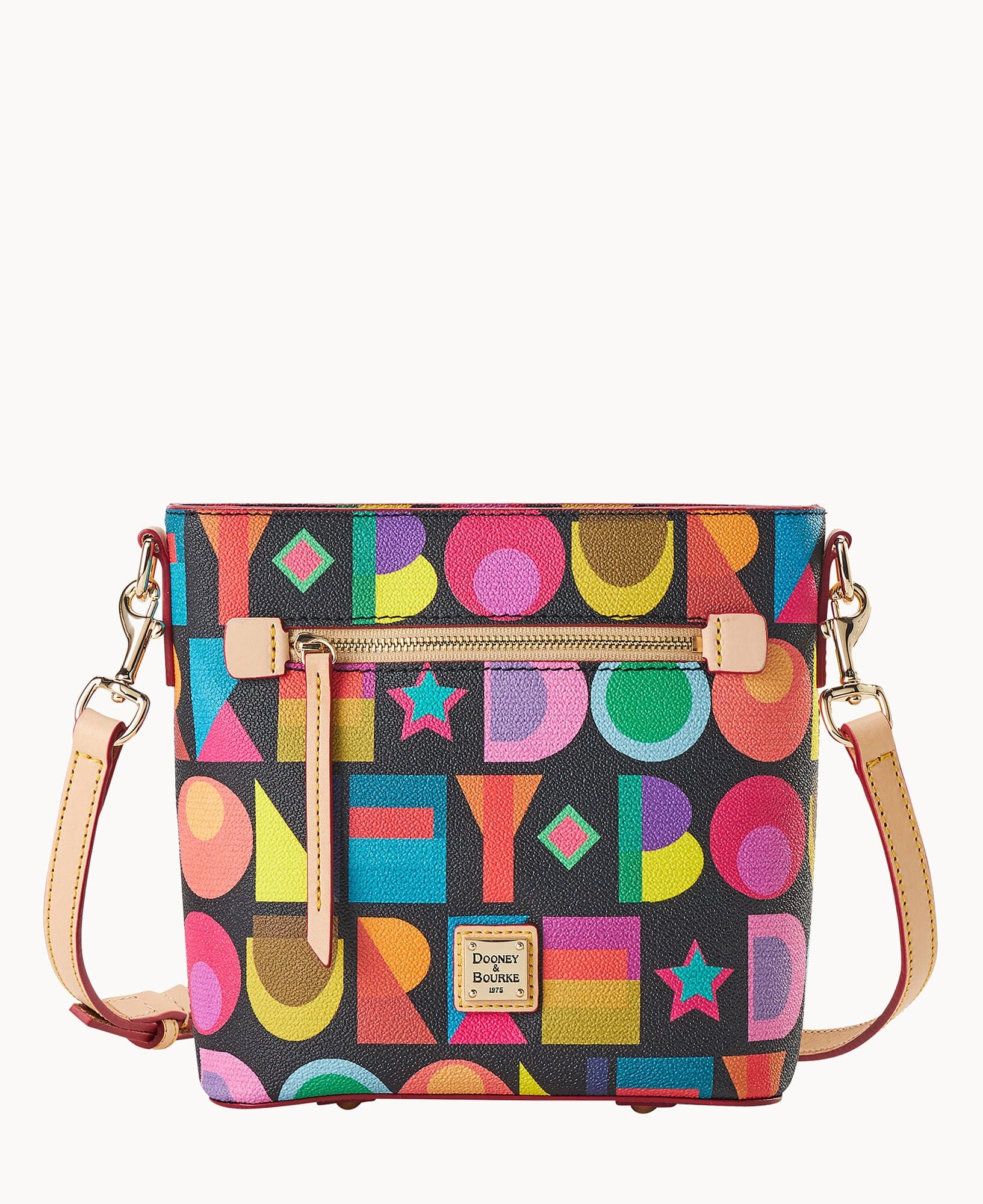 Dooney & Bourke Art Deco Small Zip Crossbody