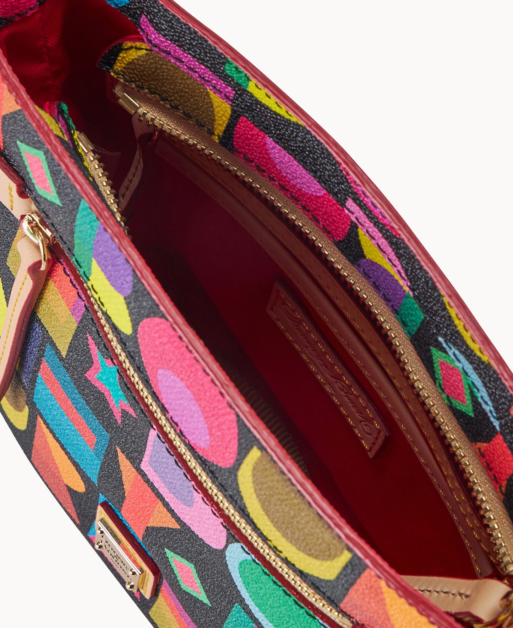 Dooney & Bourke Art Deco Small Zip Crossbody