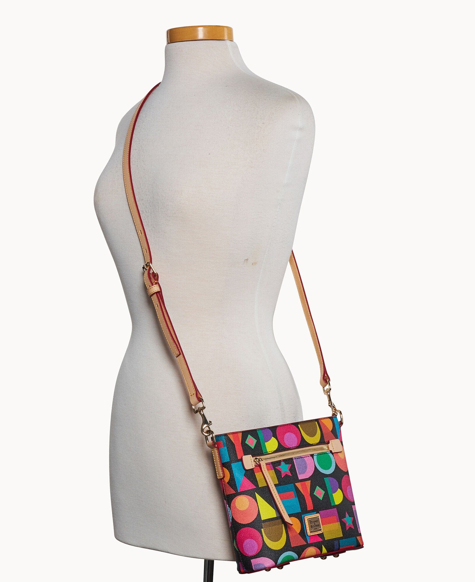 Dooney & Bourke Art Deco Small Zip Crossbody