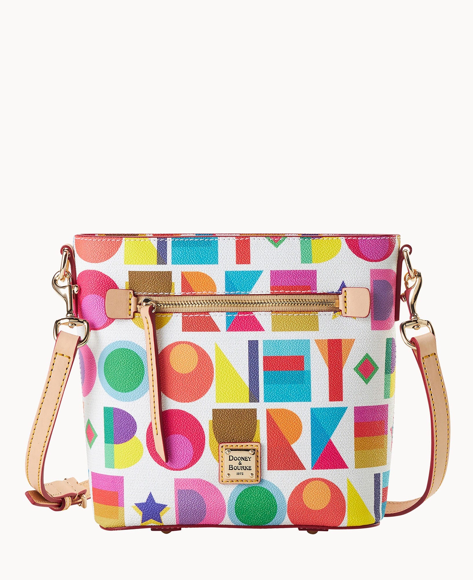 Dooney & Bourke Art Deco Small Zip Crossbody