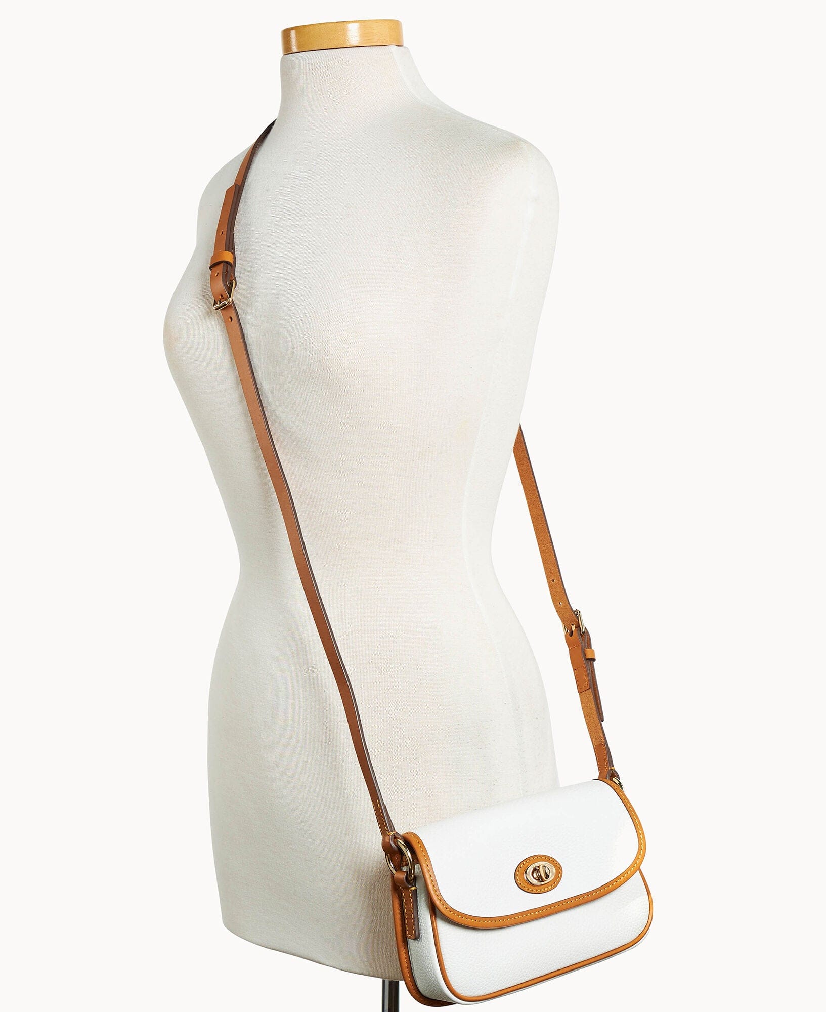 Dooney & Bourke Pebble Grain Turnlock Crossbody 22