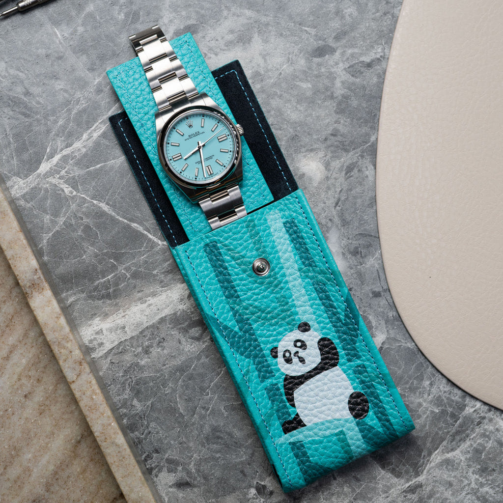 IFL Watches Teal Panda Watch Pouch