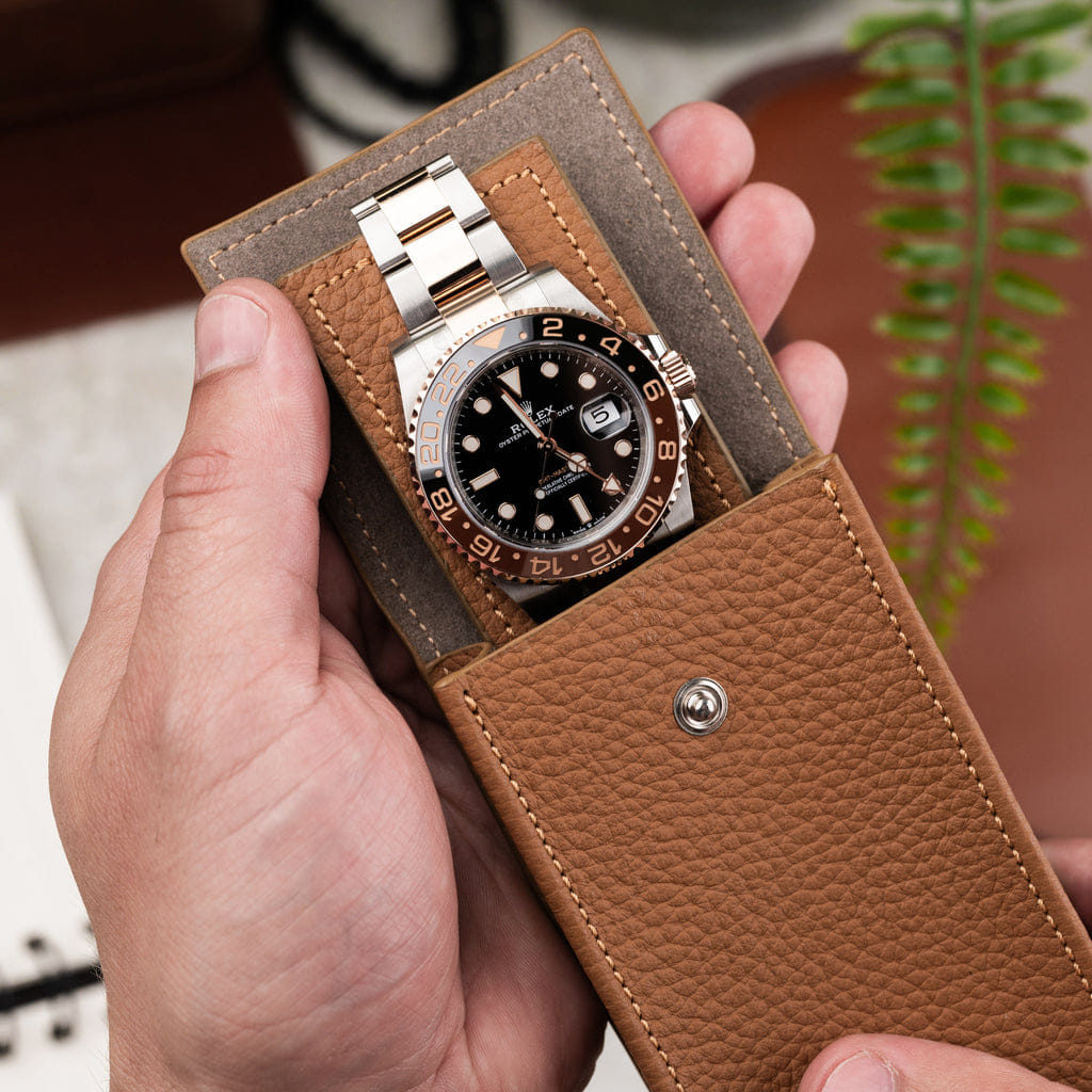 IFL Watches Chestnut Leather Watch Pouch