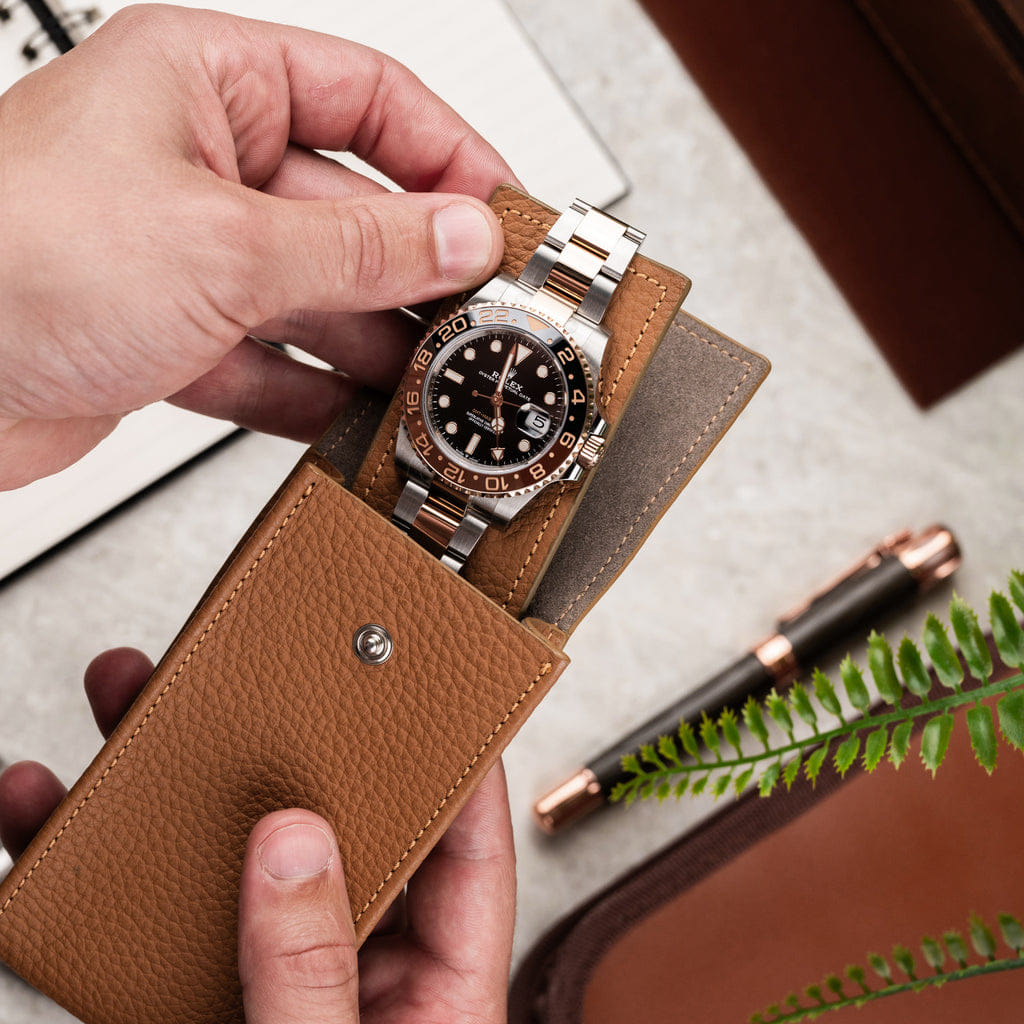 IFL Watches Chestnut Leather Watch Pouch