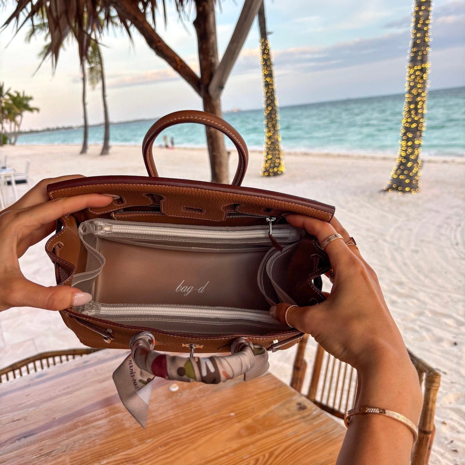 Bag-D Insert For Hermes Birkin 25