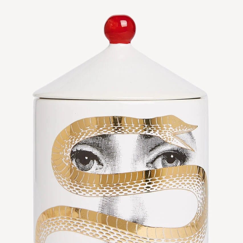 Fornasetti Bougie parfumée SE POI (310 g) - Fragrance Frutto Proibito