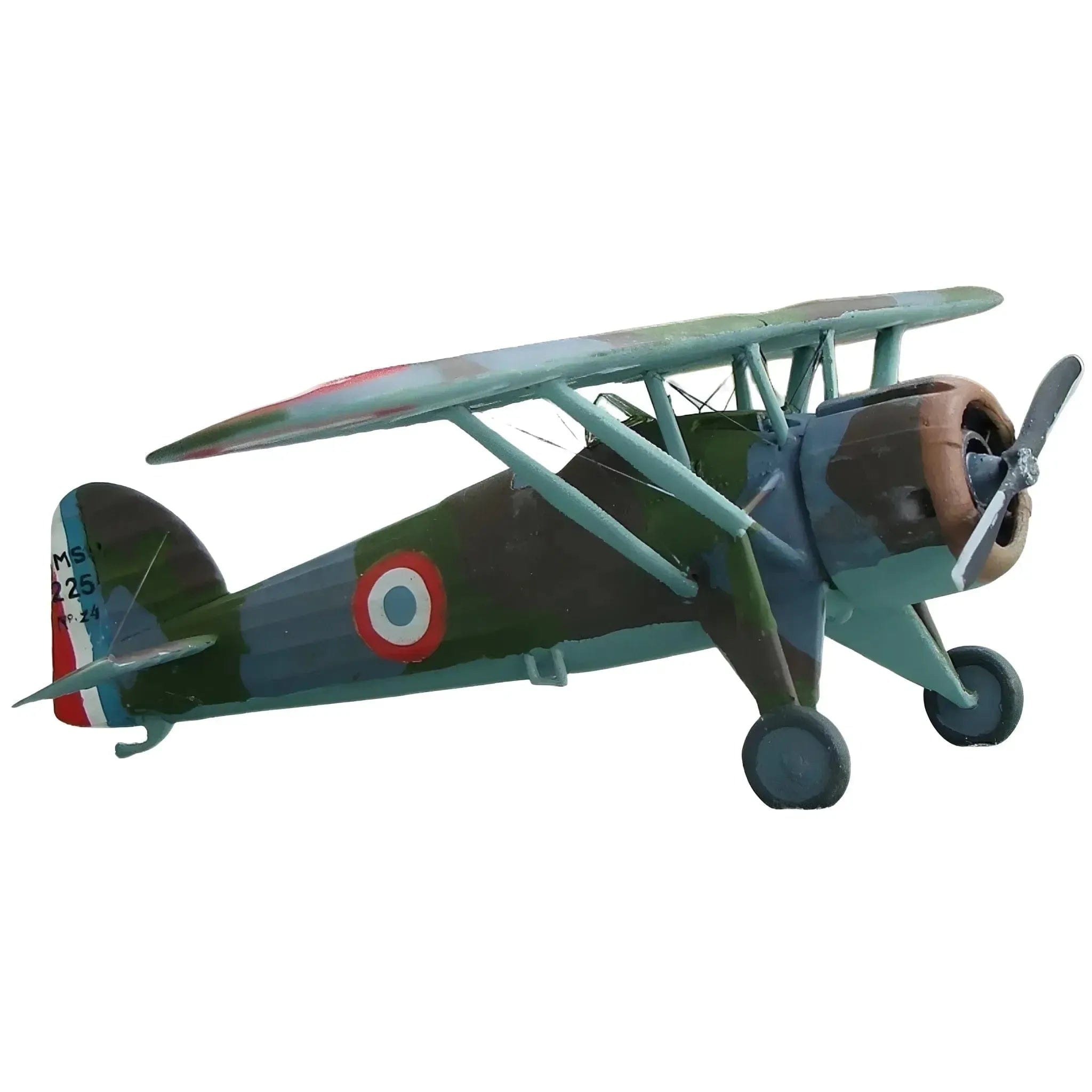 Heller The French Air Force - Morane - Saulnier MS.225 Military Plane Model Kit (1:72 Scale, Plastic) - Heller