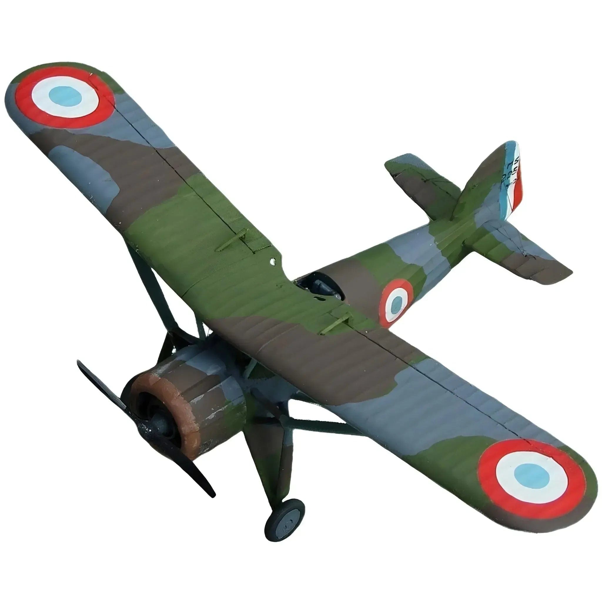 Heller The French Air Force - Morane - Saulnier MS.225 Military Plane Model Kit (1:72 Scale, Plastic) - Heller
