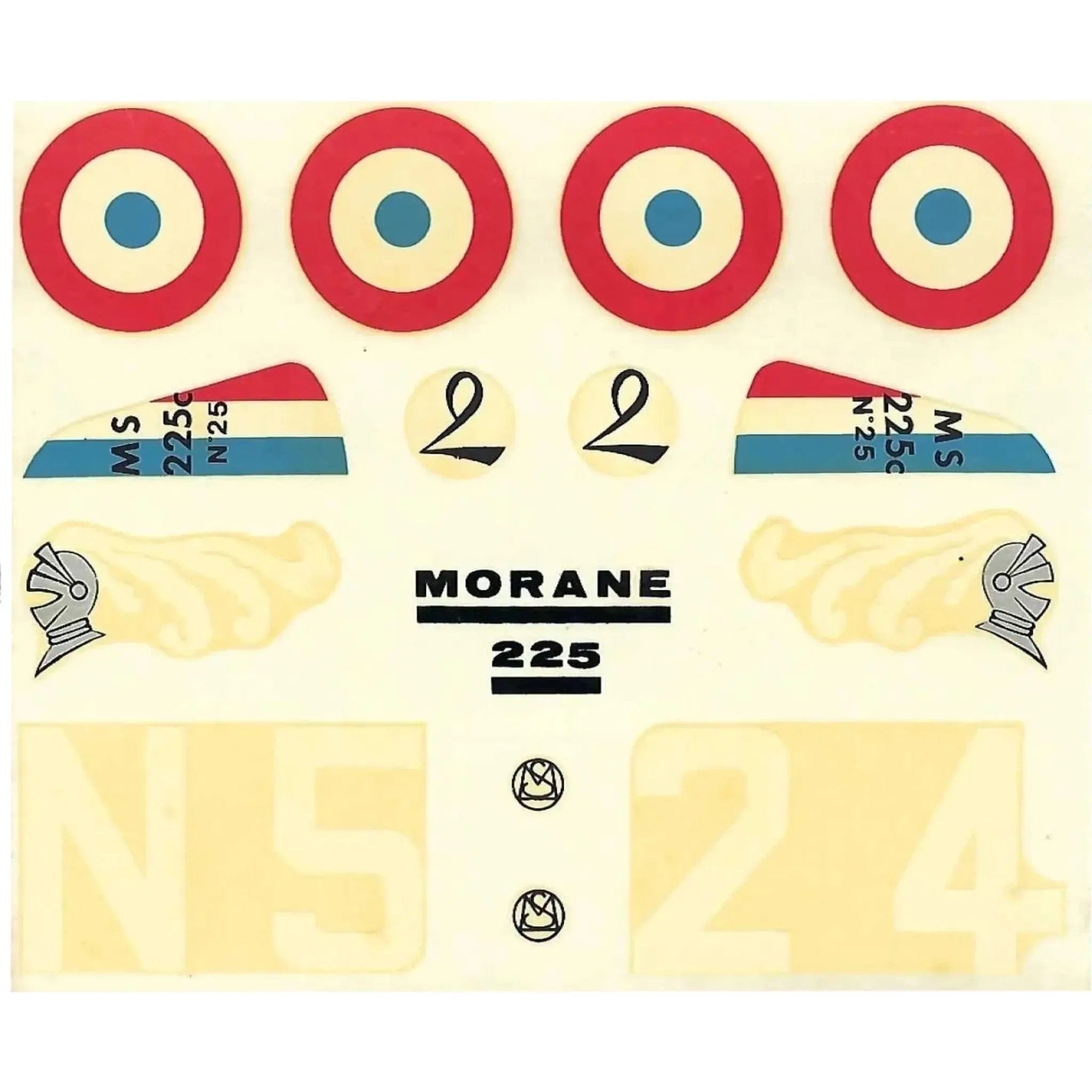 Heller The French Air Force - Morane - Saulnier MS.225 Military Plane Model Kit (1:72 Scale, Plastic) - Heller