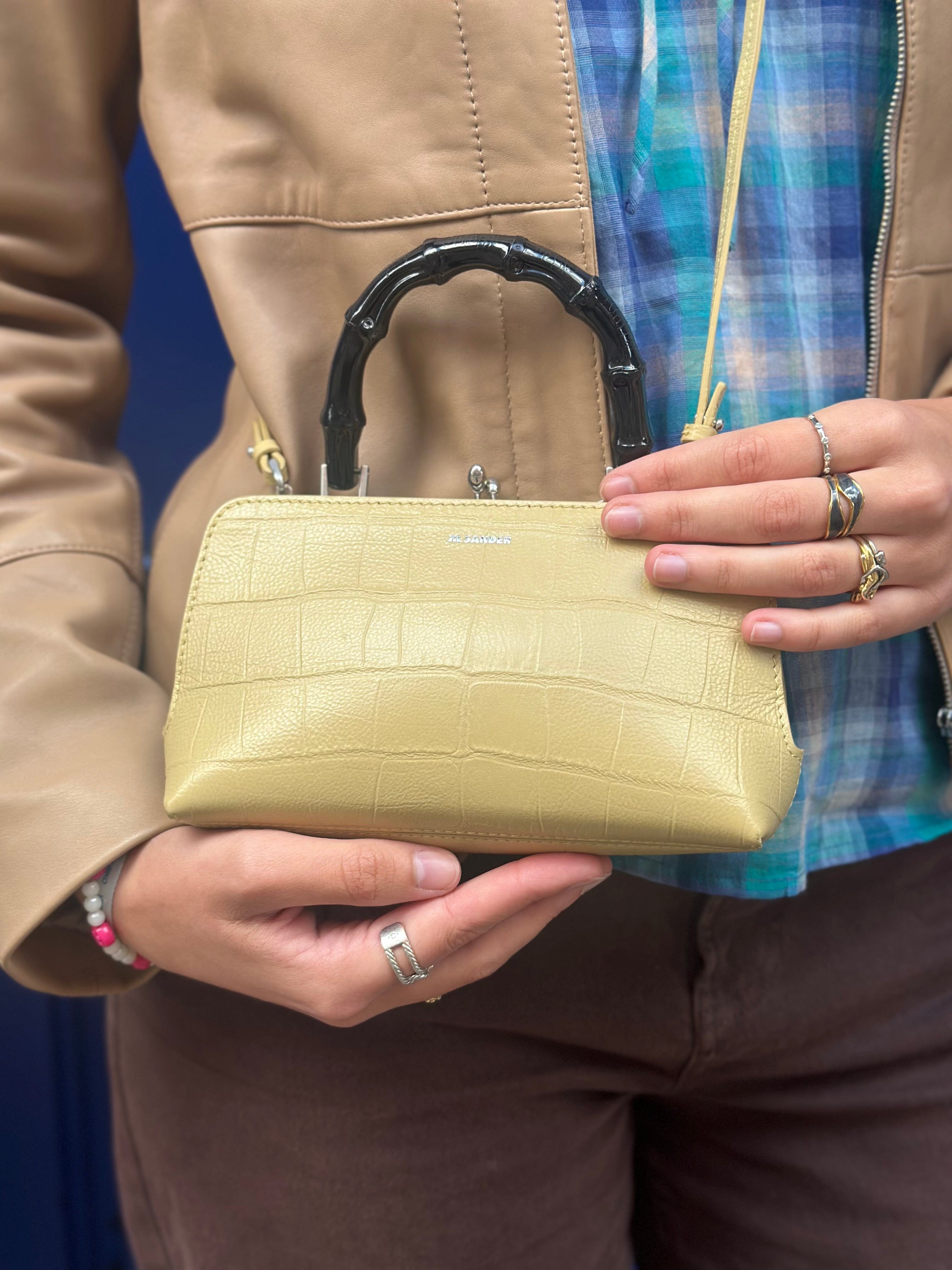 Jill Sander Green Handbag