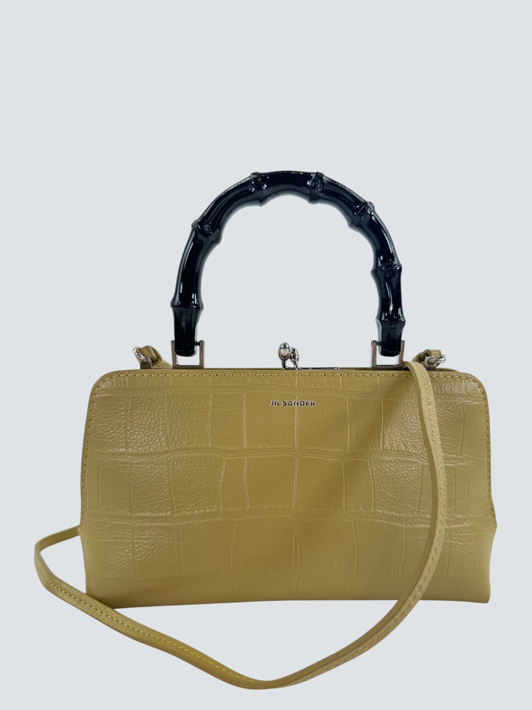 Jill Sander Green Handbag