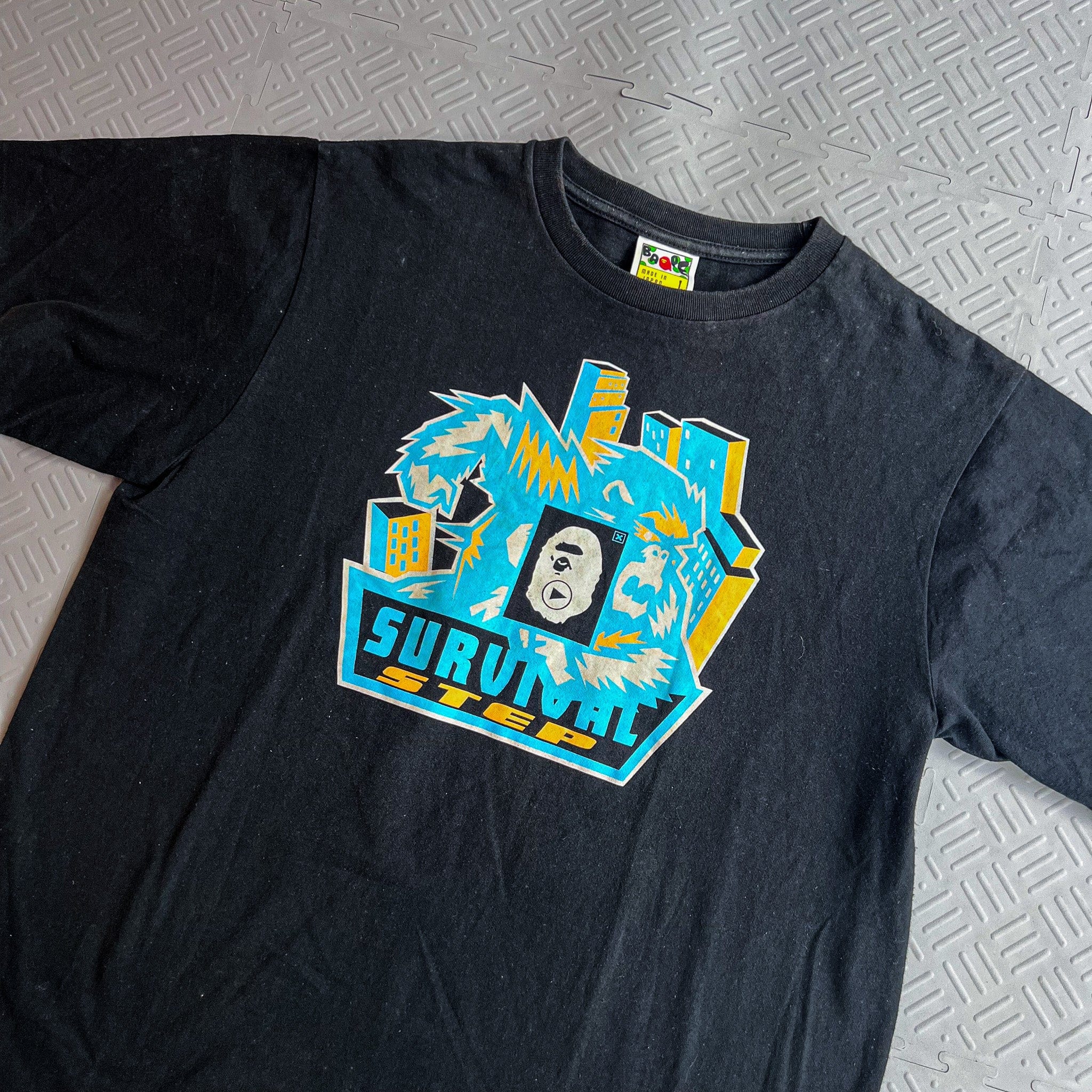 BAPE 2000's Bape Survival Step T-Shirt (L)