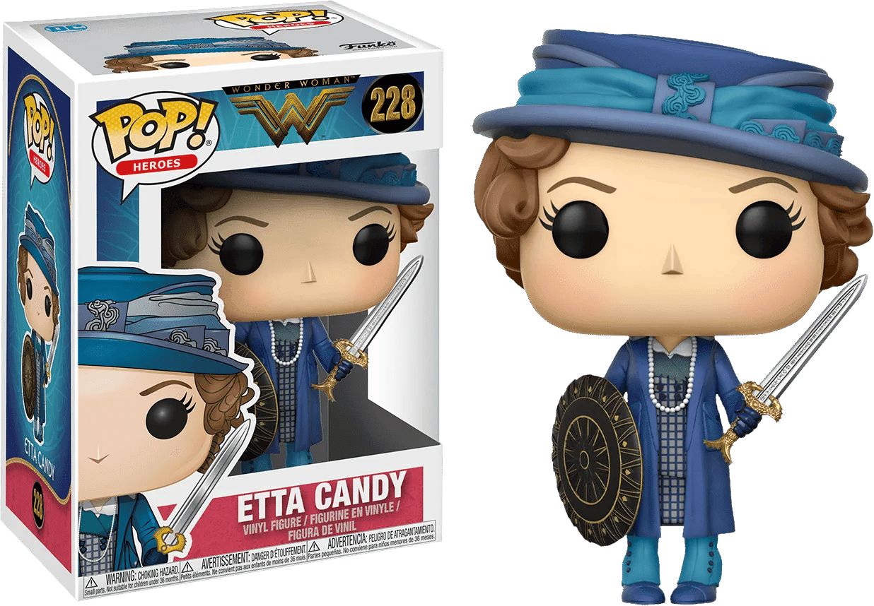 Funko Wonder Woman Movie - Etta with Sword & Shield Pop! Vinyl